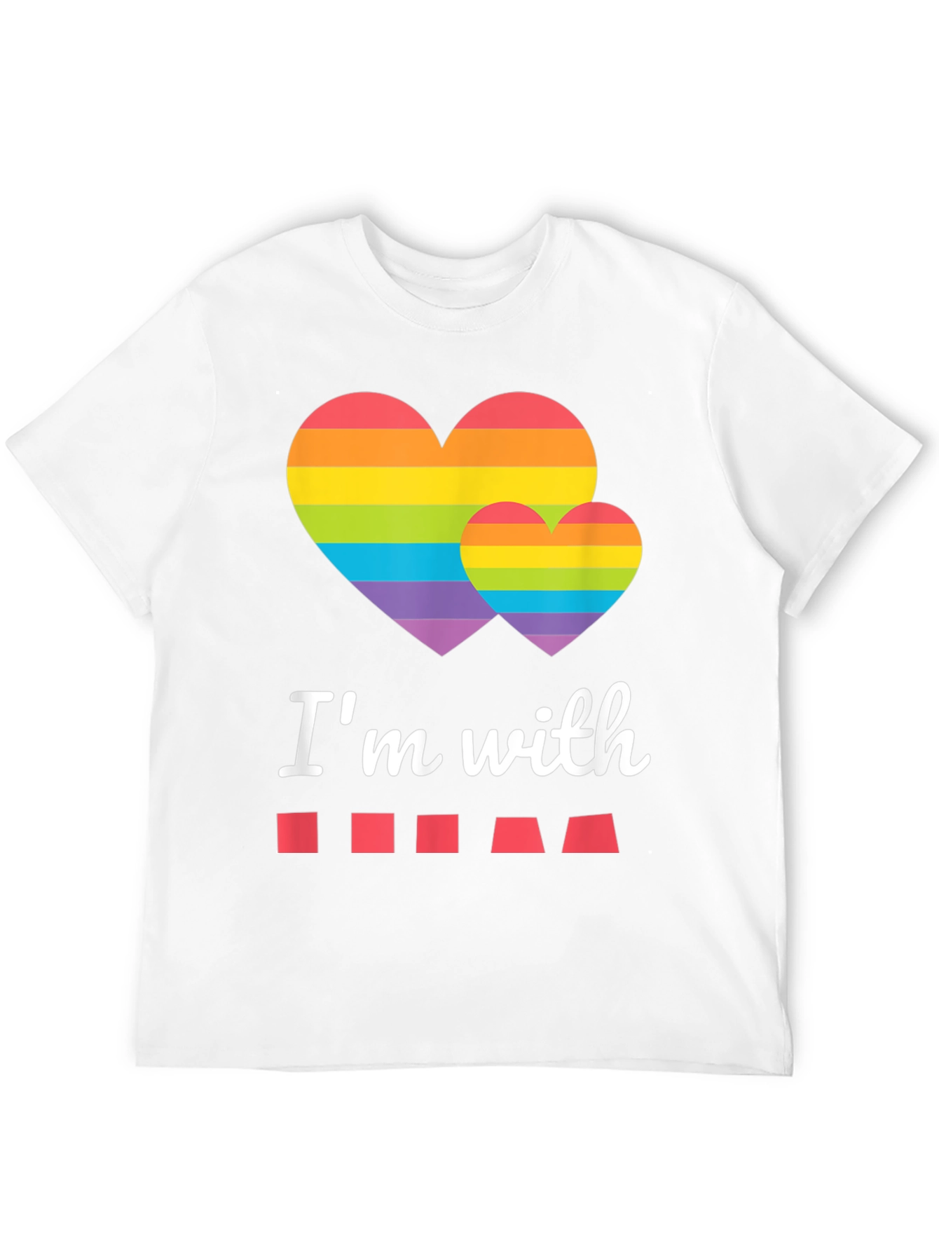 Black Pride Month Rainbow Heart T-Shirt view 12