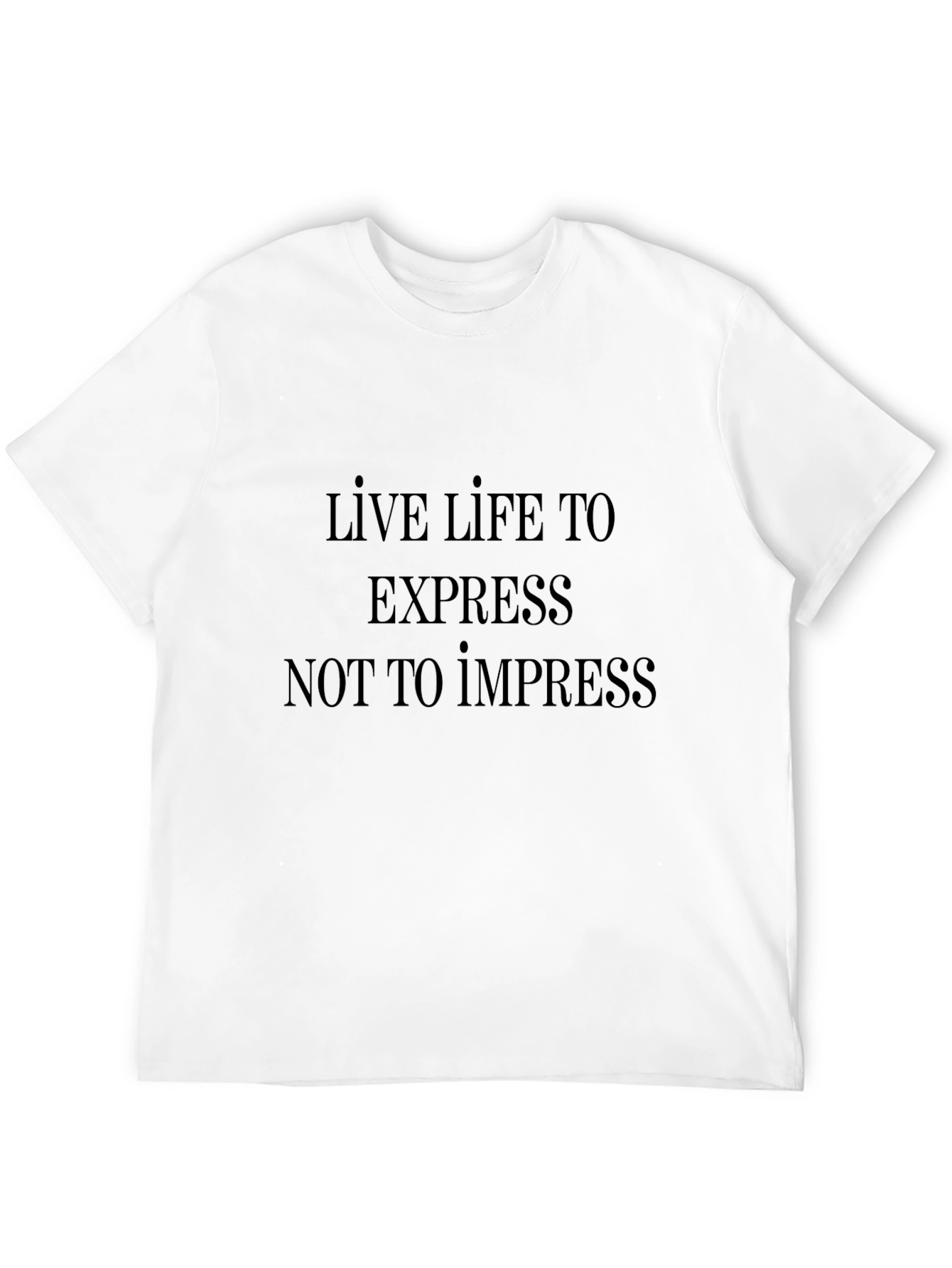 Black Express Yourself Black Tee view 12