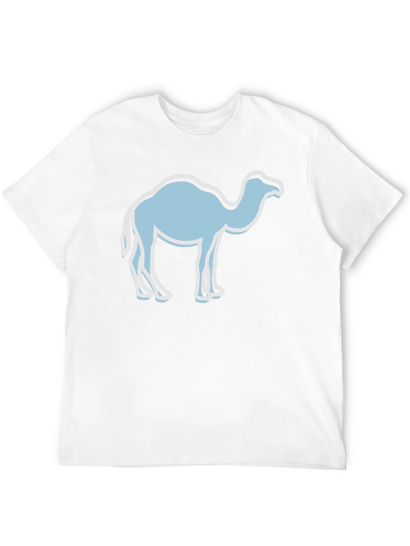 Black Camel Graphic Tee - Unisex Black T-Shirt view 12