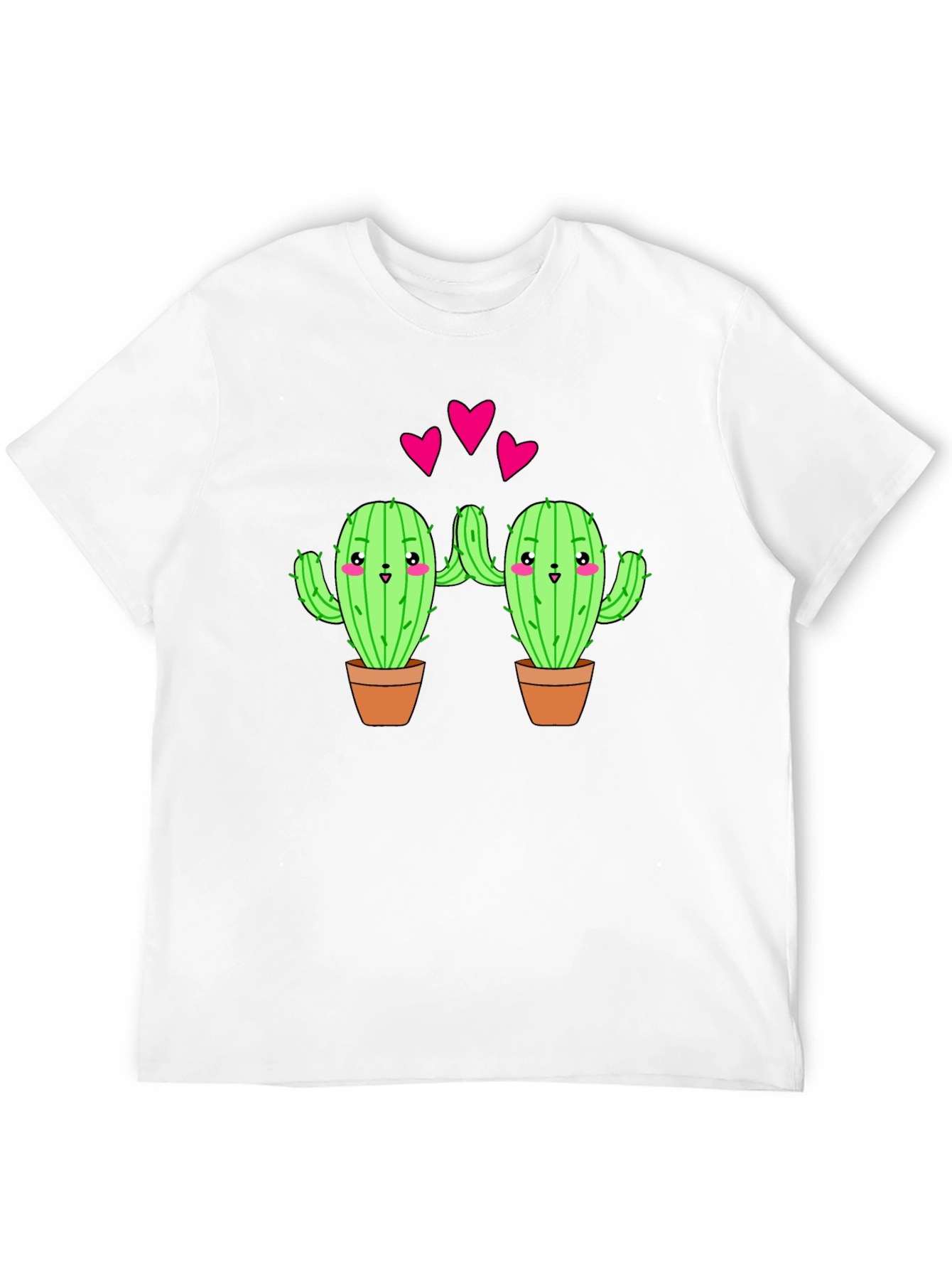 Black Cactus Love Graphic T-Shirt - Black view 12
