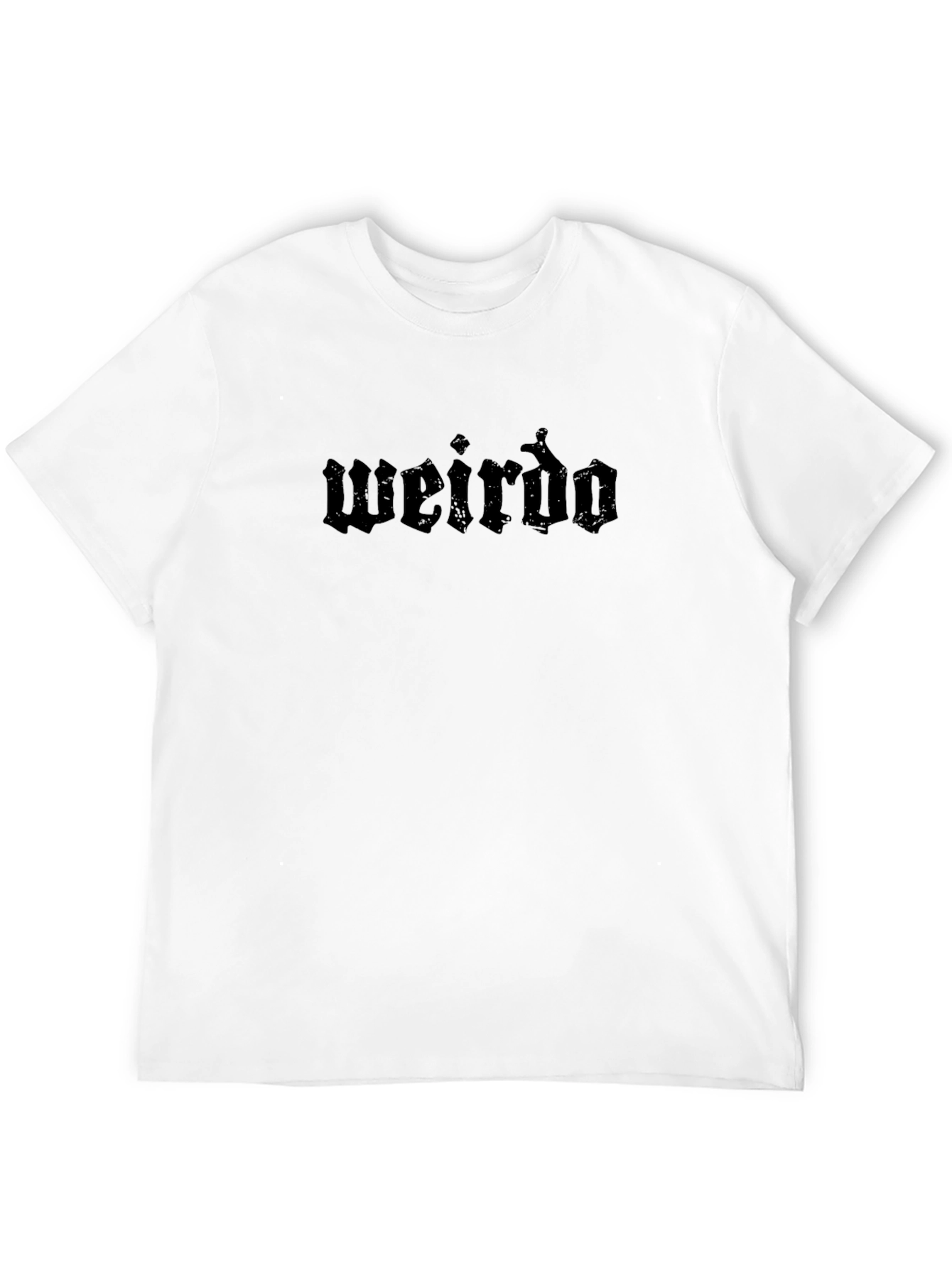 Black Weirdo Gothic Black T-Shirt - Edgy Fashion view 12