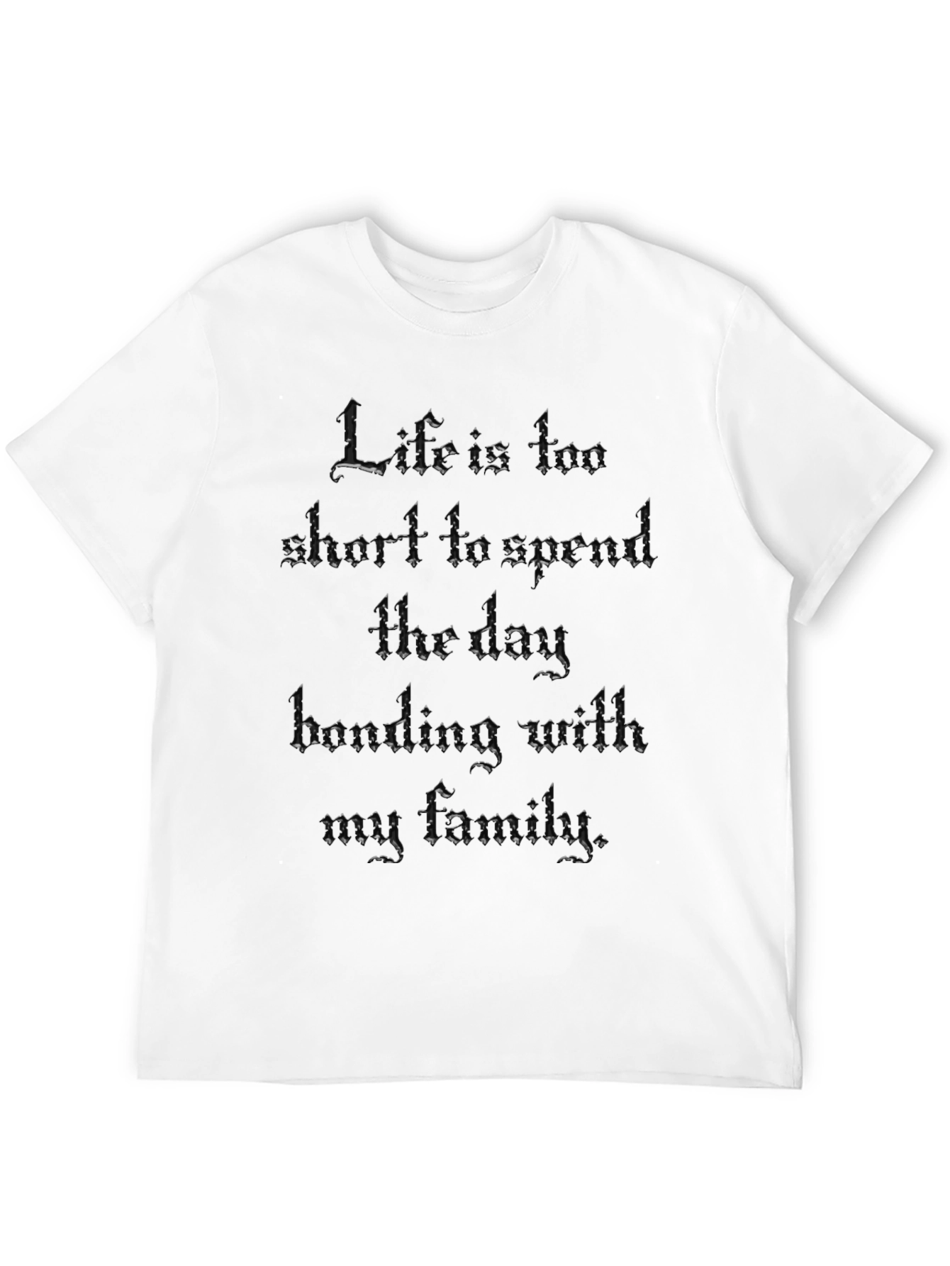 Black Humorous Dark Humor Family T-Shirt view 12