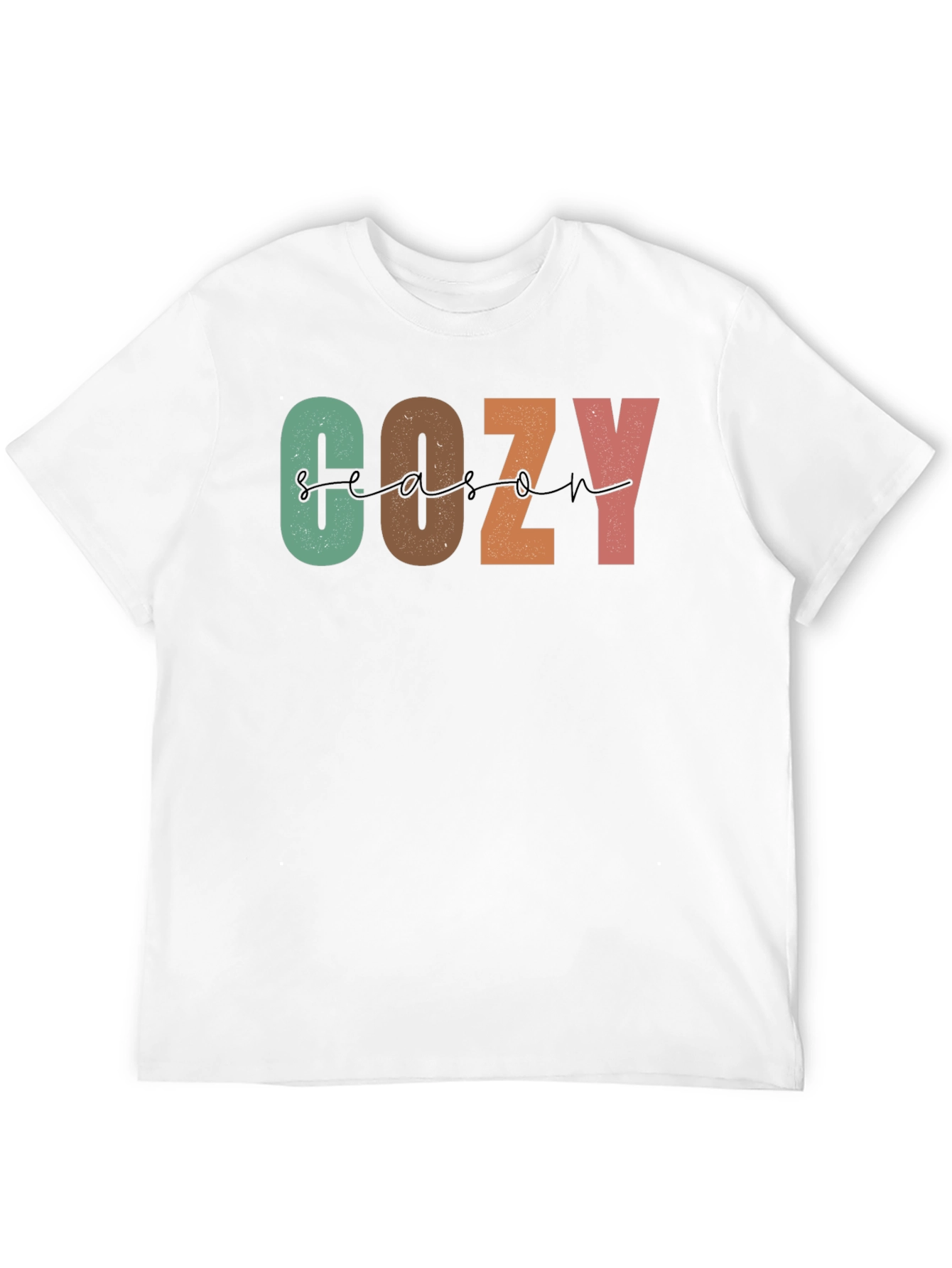 Black Cozy Season Graphic Tee - Stylish Comfort view 12