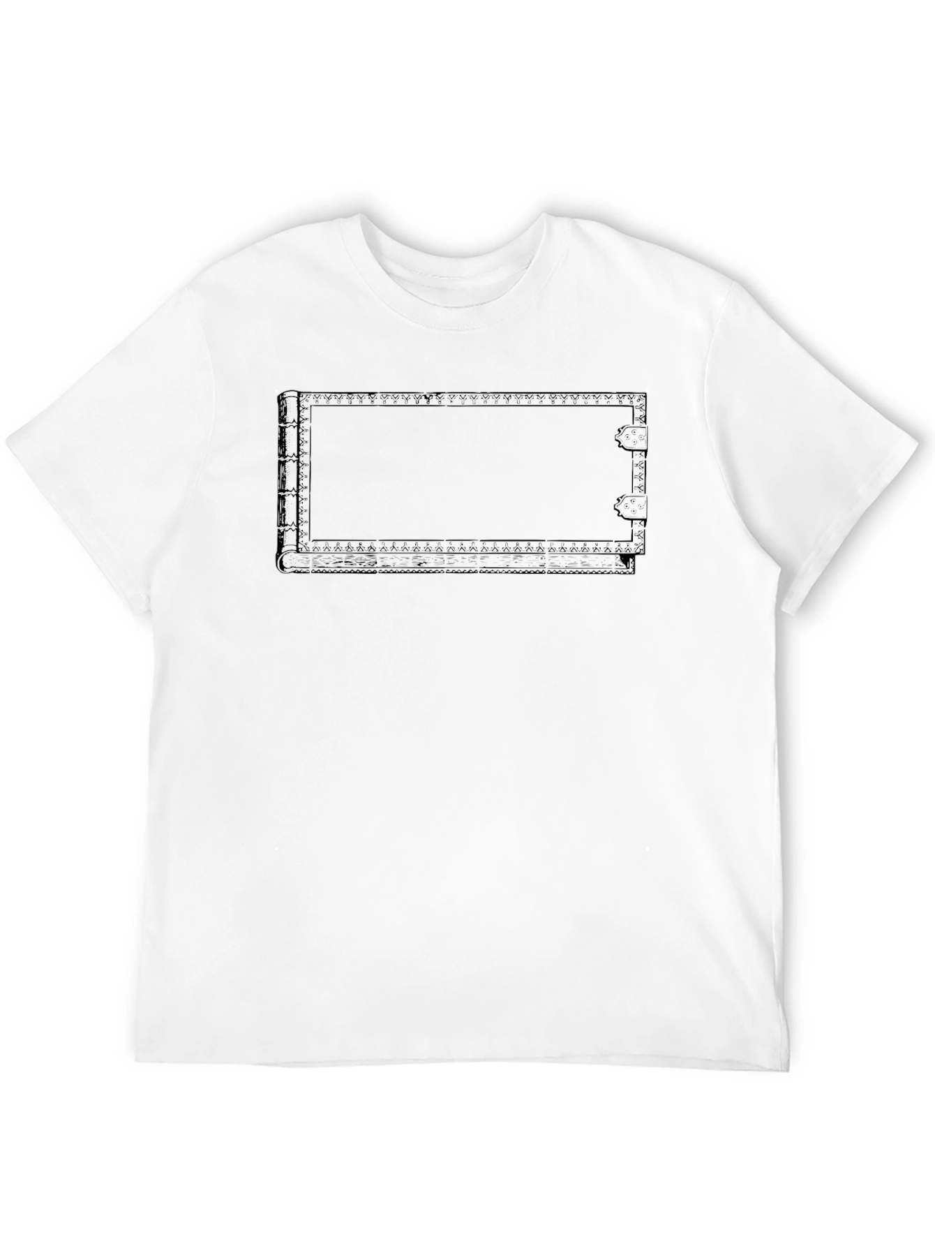 Black Vintage Book Cover T-Shirt - Literary Style view 12