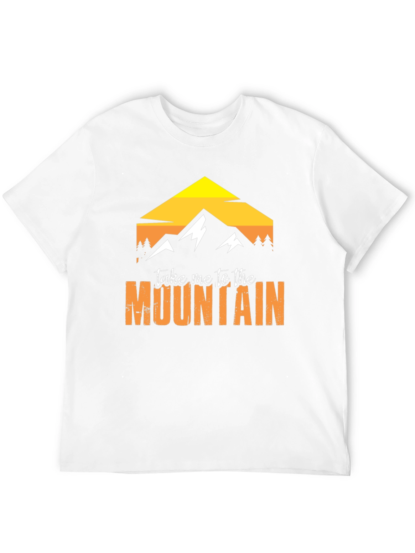 Black Mountain Graphic Tee - Black Cotton Adventure Shirt view 12