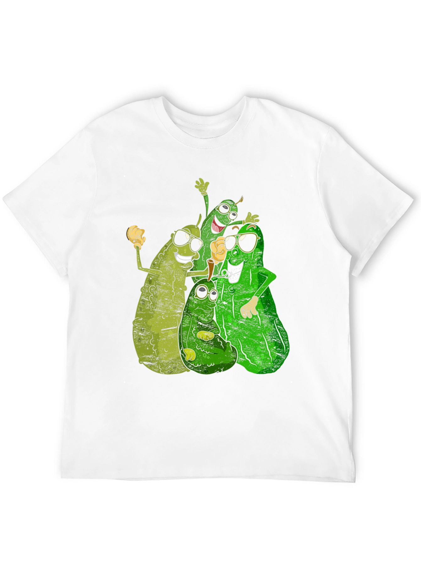 Black Pickle Squad T-Shirt - Funny Food Tee view 12