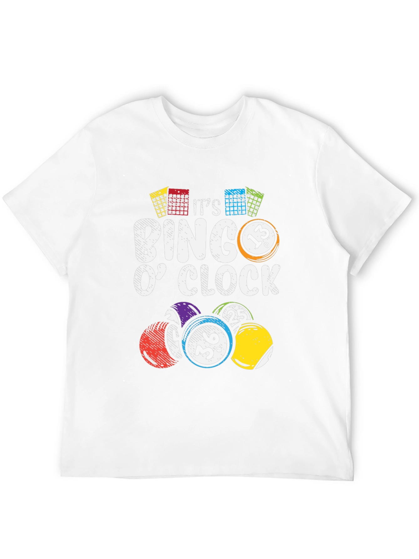 Black It's Bingo O'Clock Graphic Tee view 12