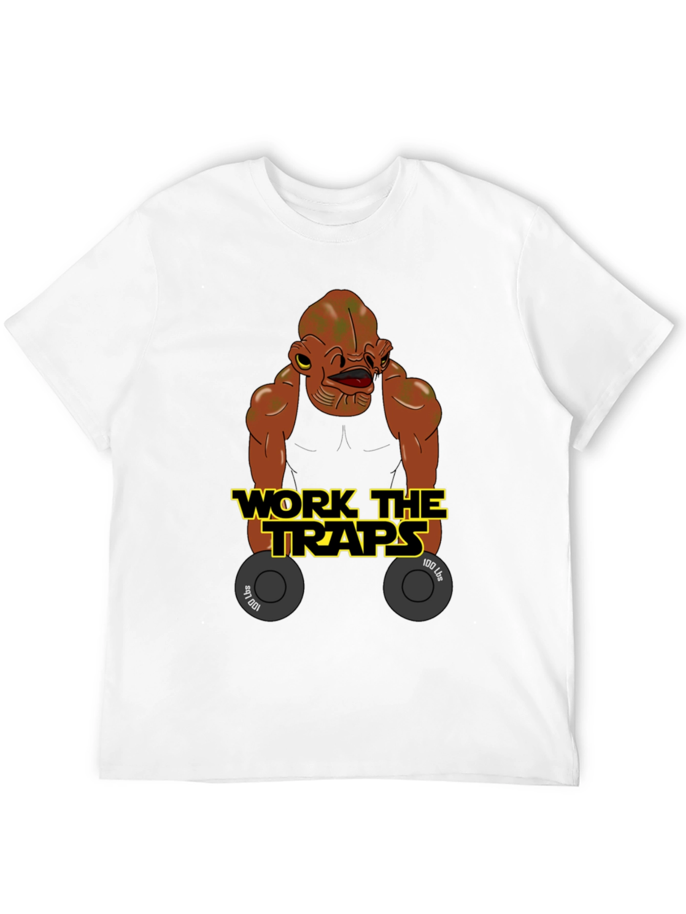Black Work The Traps Ackbar T-Shirt view 12