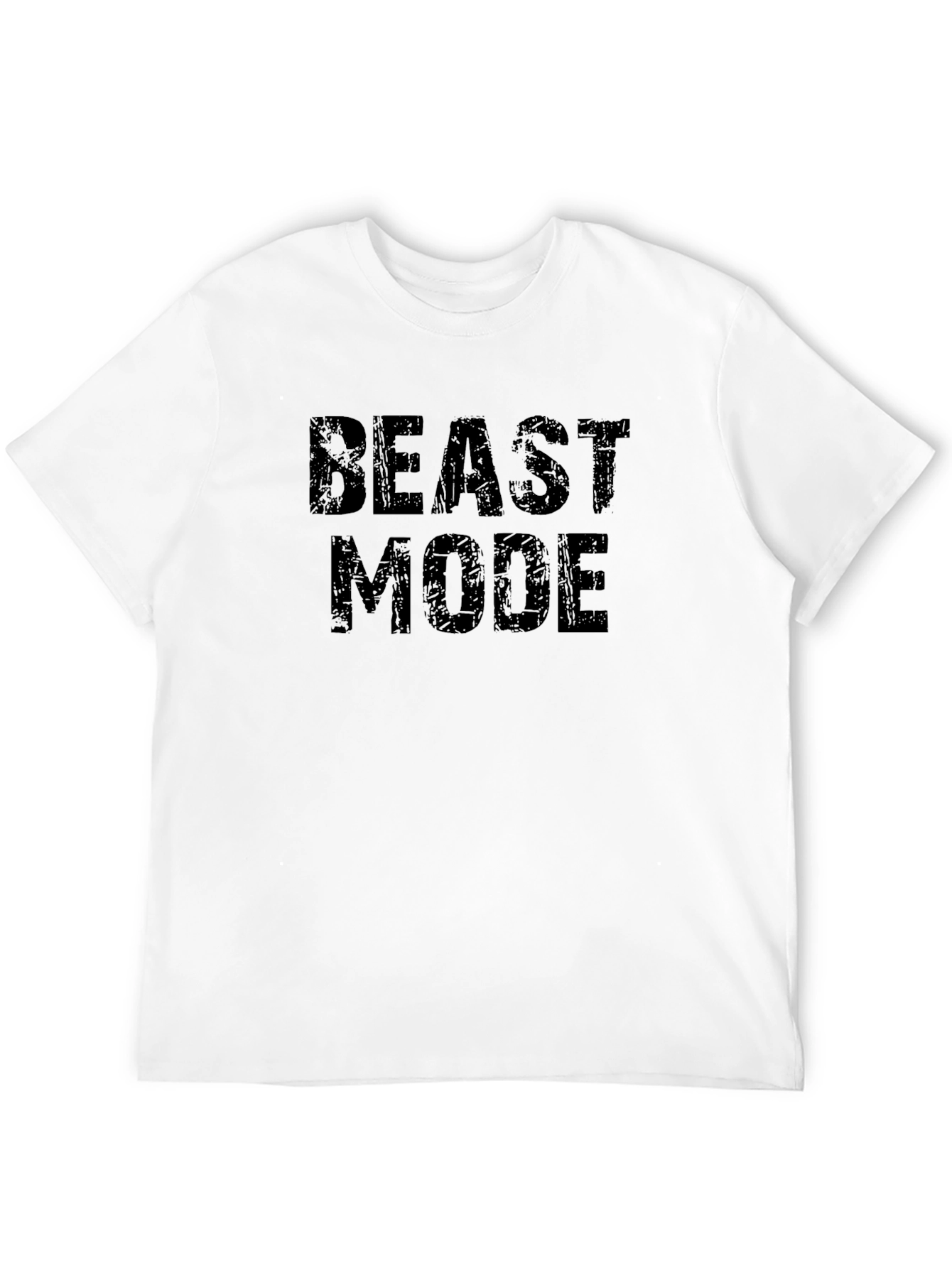 Black Beast Mode Black T-Shirt view 12