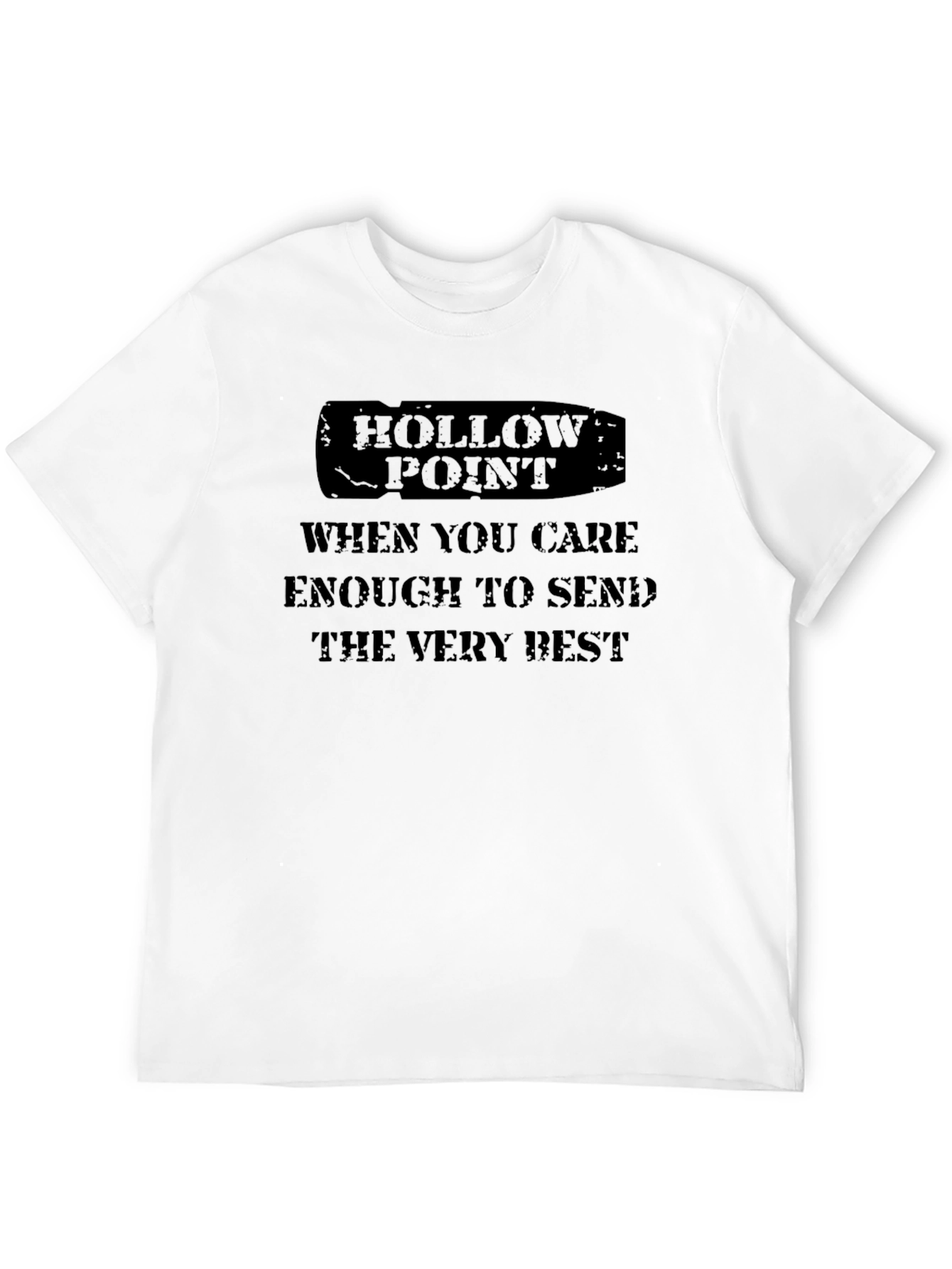 Black Hollow Point Graphic Tee - Send the Very Best view 12