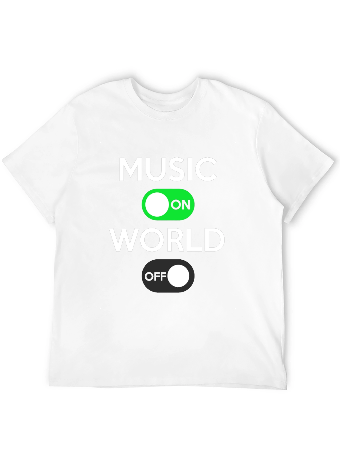 Black Music On World Off T-Shirt view 12