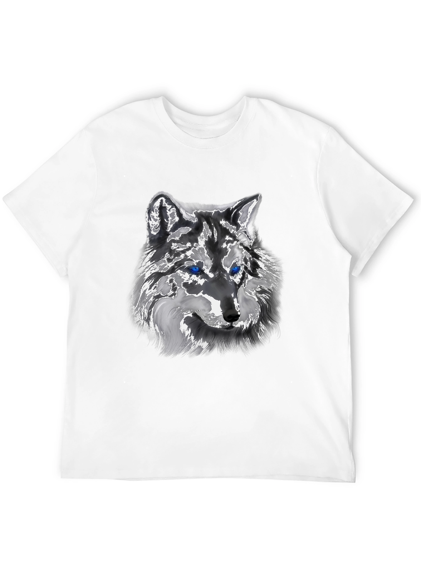 Black Wolf Graphic Tee - Black view 12