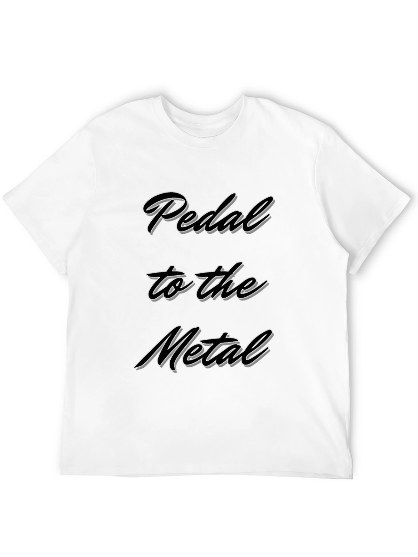 Black Pedal to the Metal Graphic T-Shirt view 12