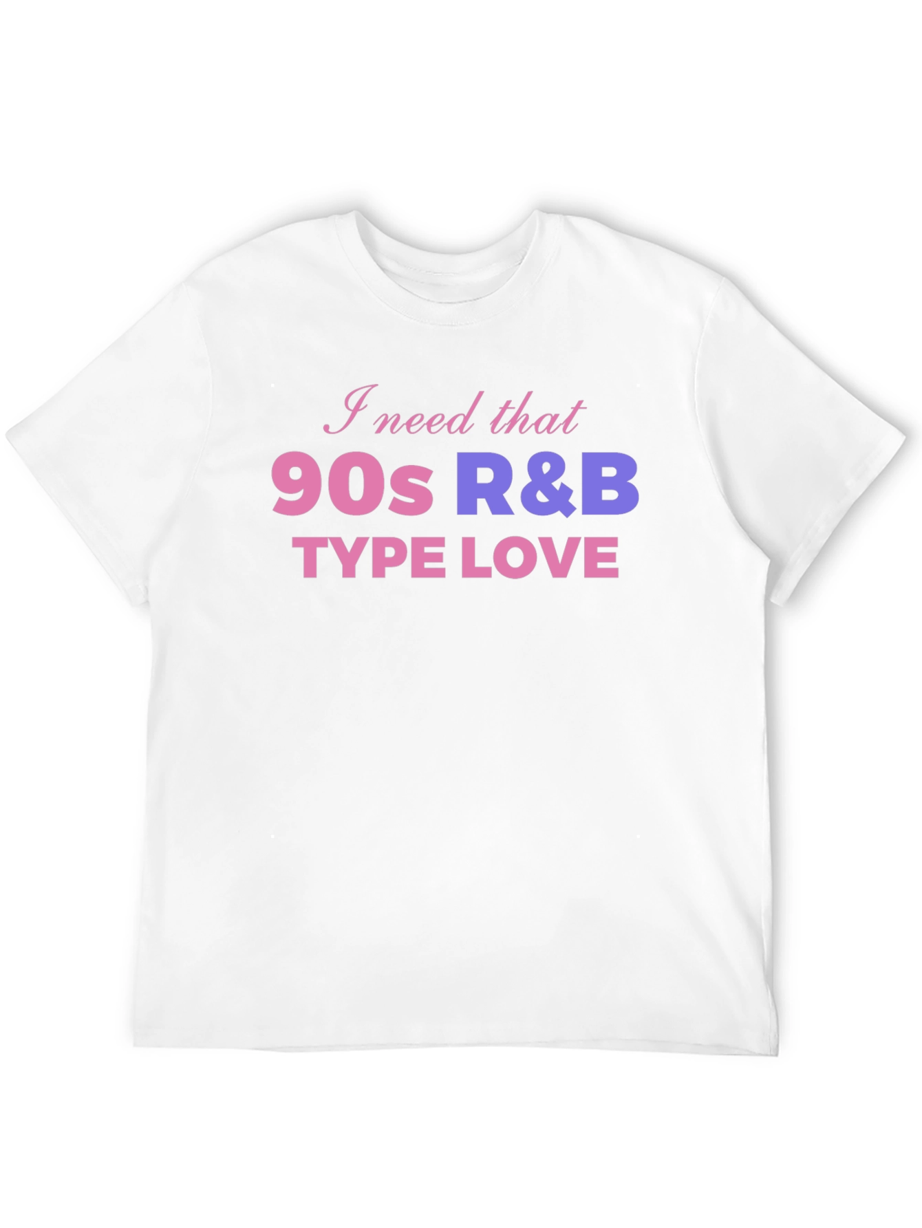 Black 90s R&B Type Love Graphic Tee view 12