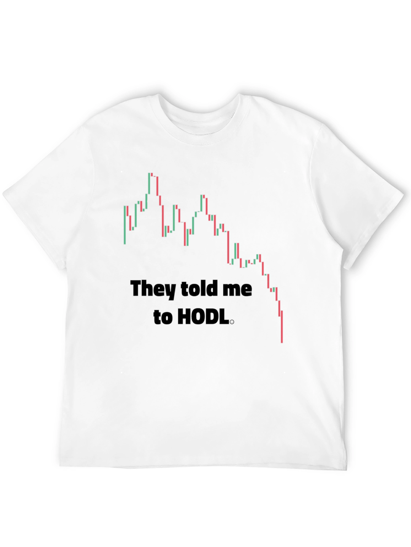 HODL Crypto Stock Chart T-Shirt - 12