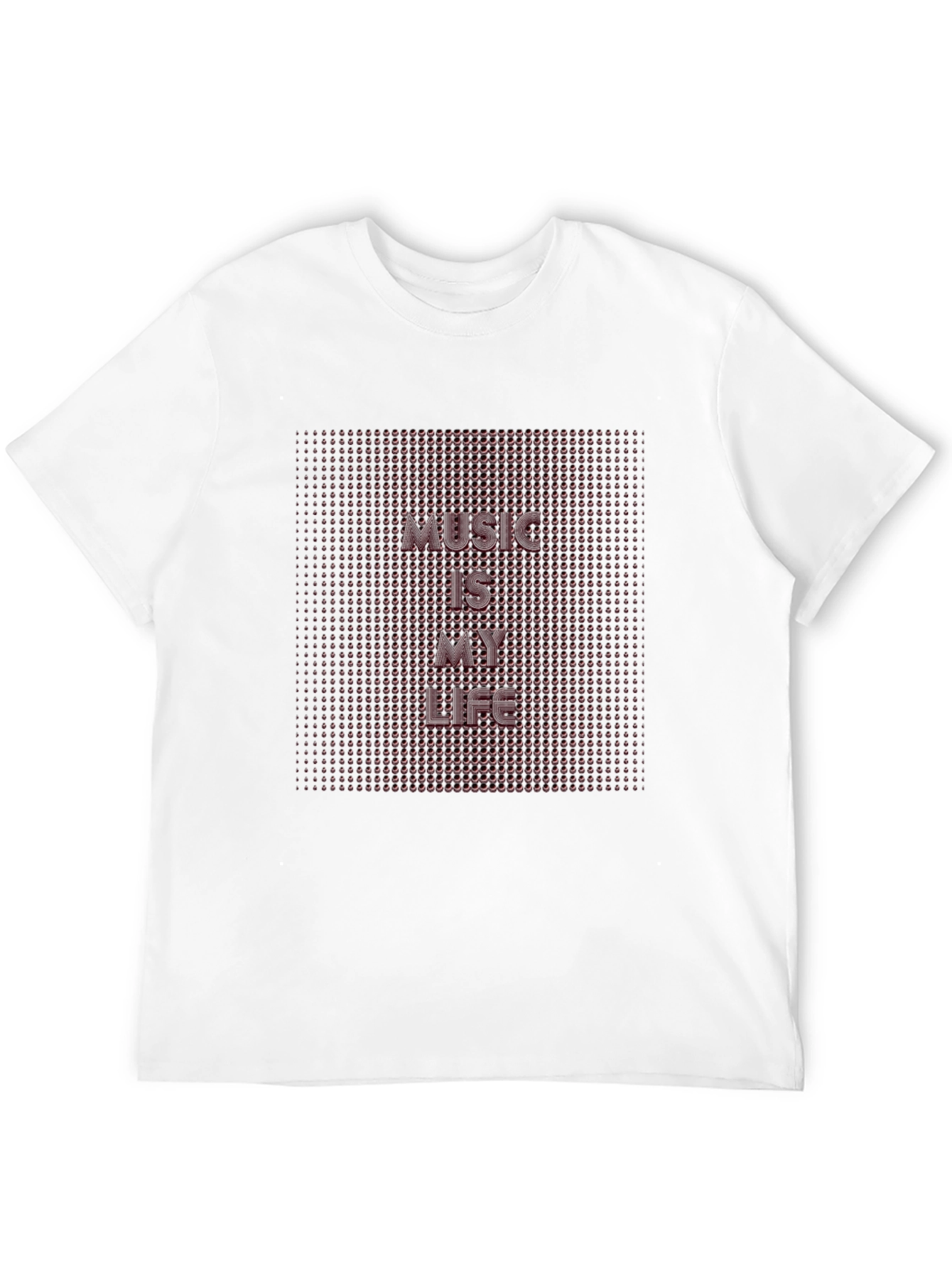 Black Music Is My Life Black Graphic T-Shirt view 12