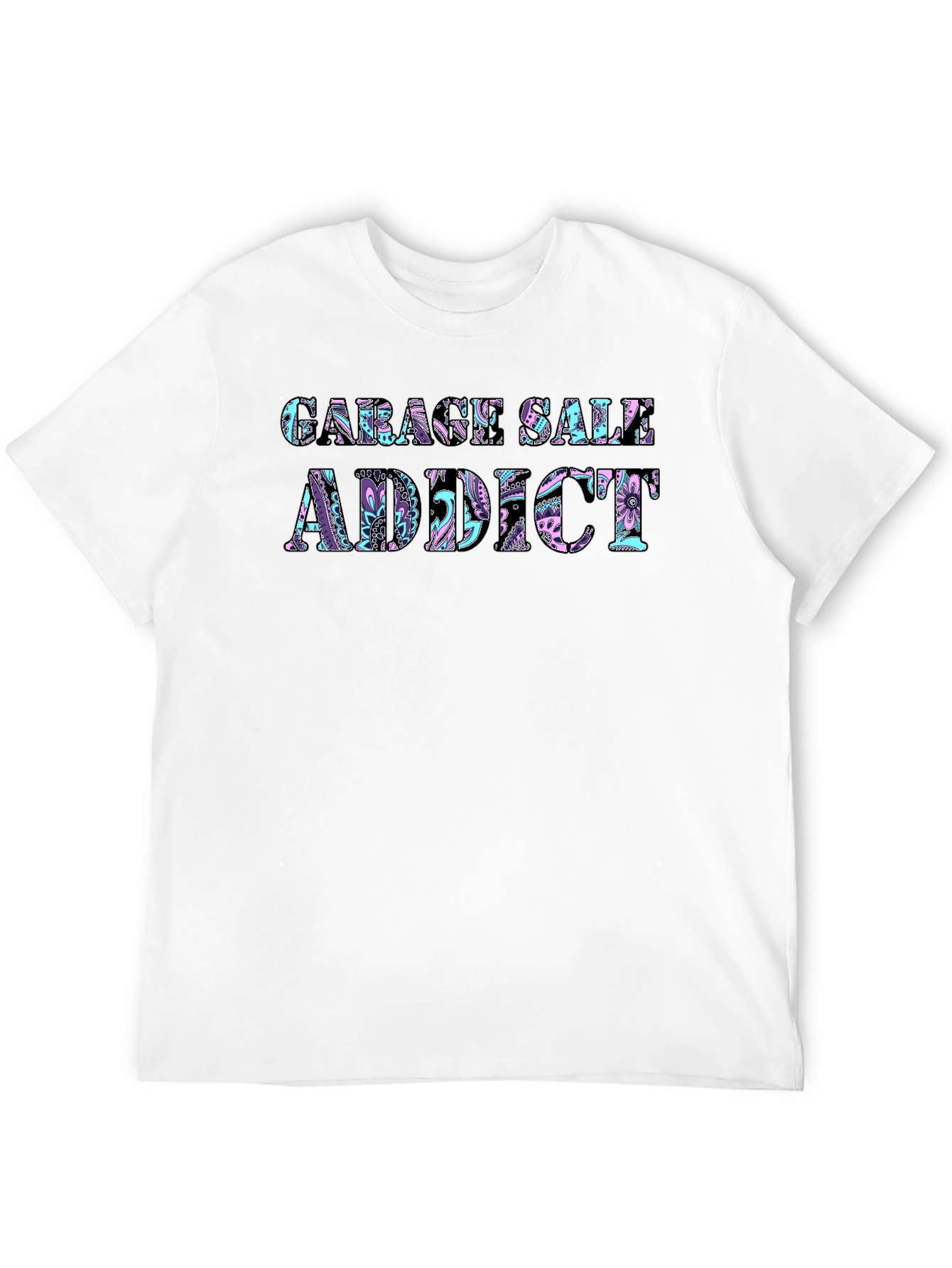 Garage Sale Addict T-Shirt - Unique Graphic Tee - 12