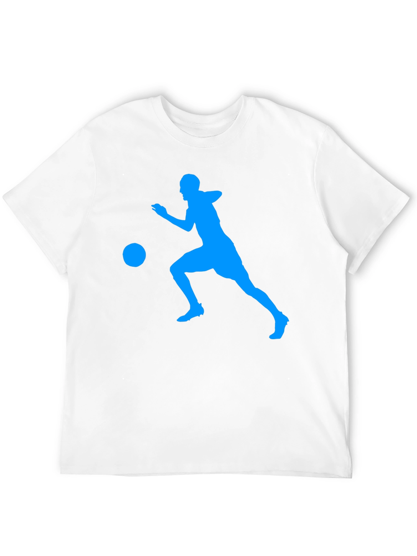 Black Soccer Player Graphic Tee - Black view 12