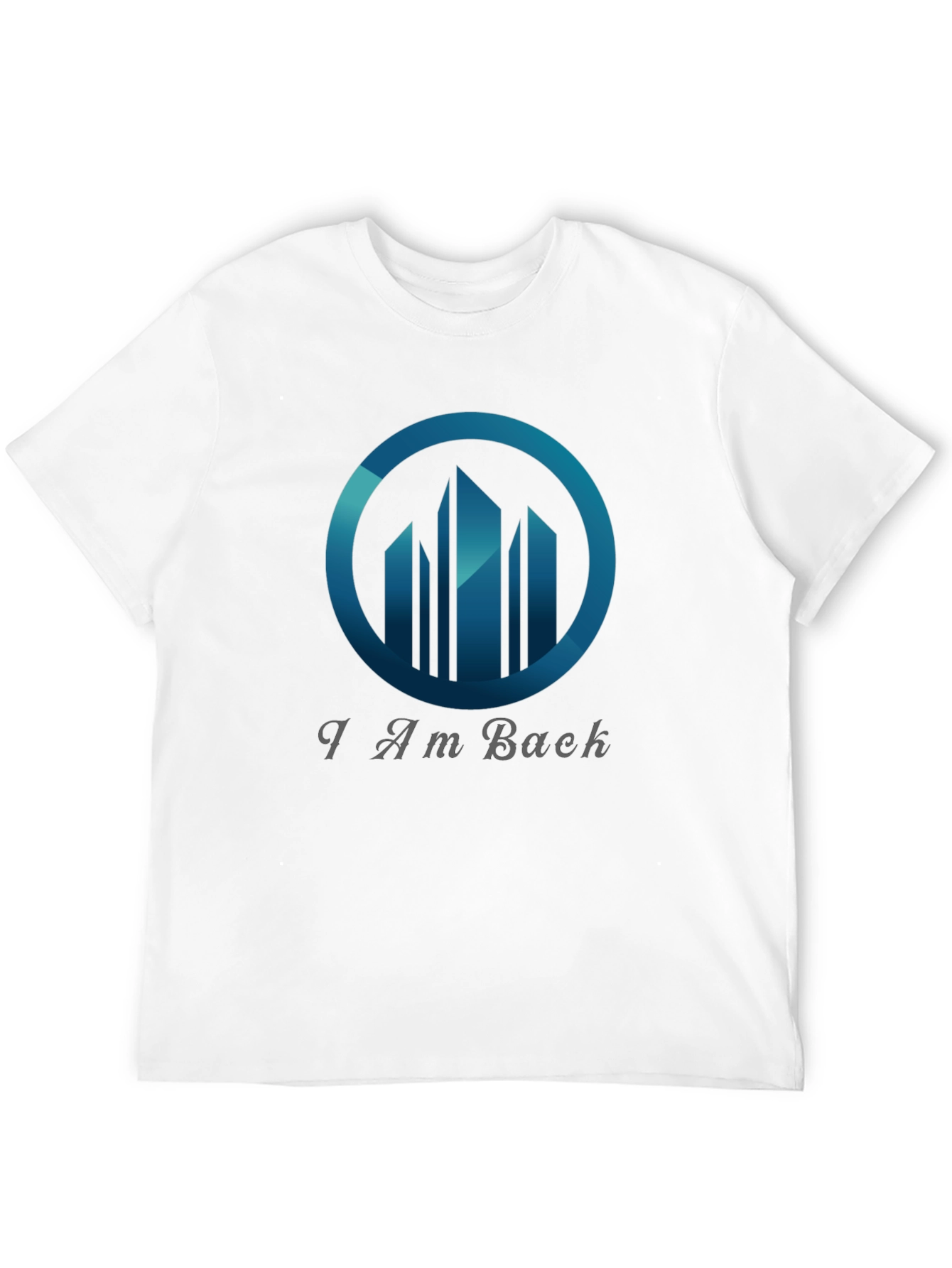 Black I Am Back Graphic Tee - Stylish Men's T-Shirt view 12