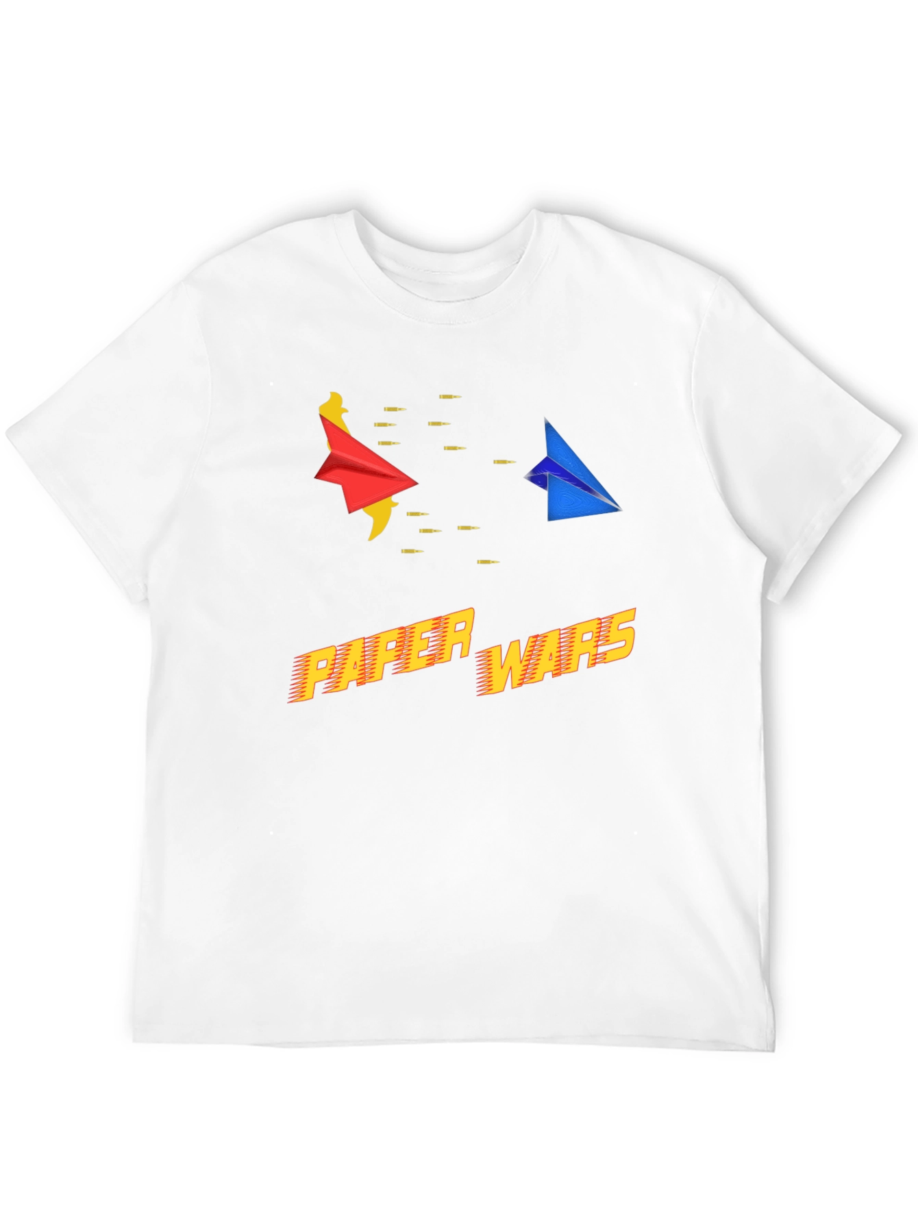 Black Paper Wars Graphic Tee - Retro Style view 12