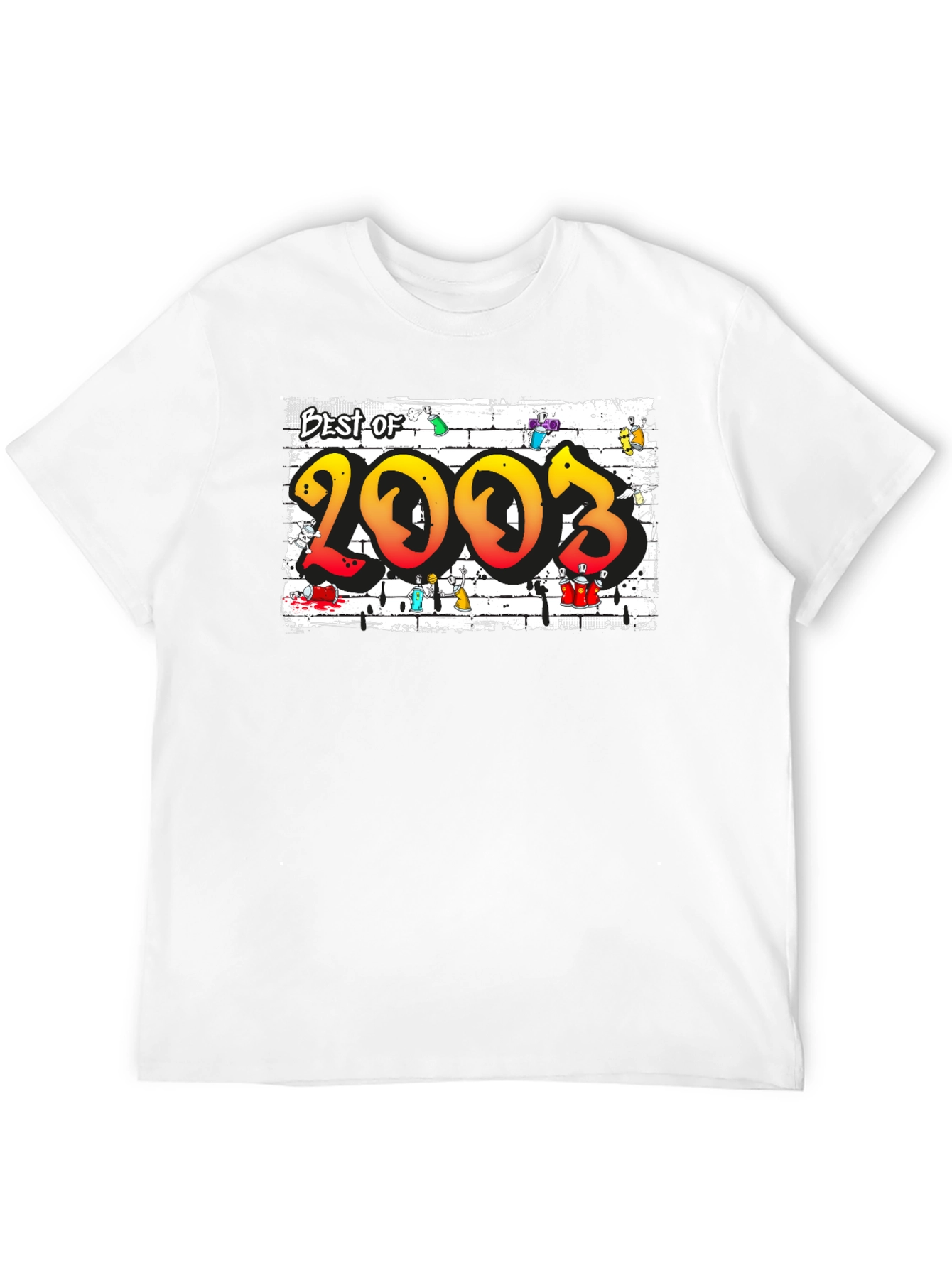 Black Best of 2003 Graffiti T-Shirt view 12