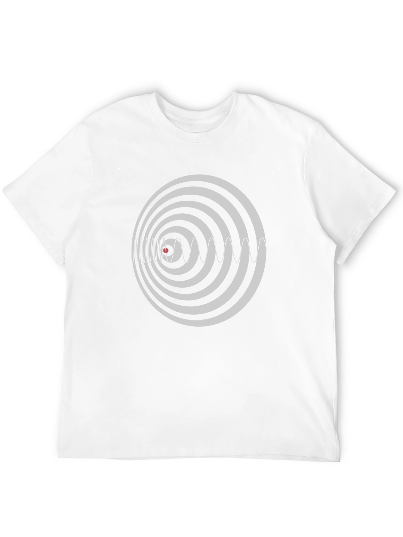 Black Hypnotic Eye Graphic Tee - Modern Style view 12