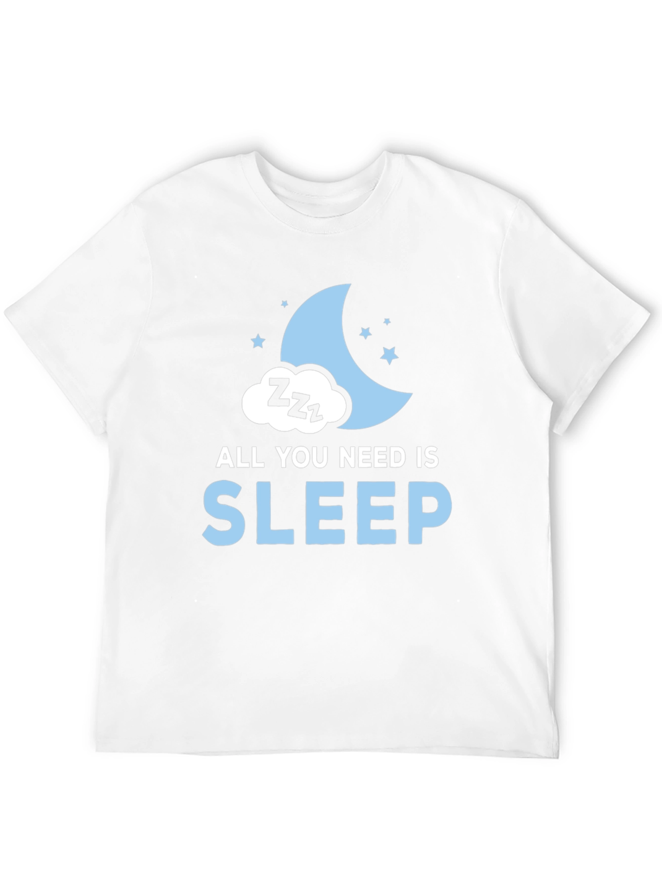 Black All You Need is Sleep Graphic T-Shirt view 12