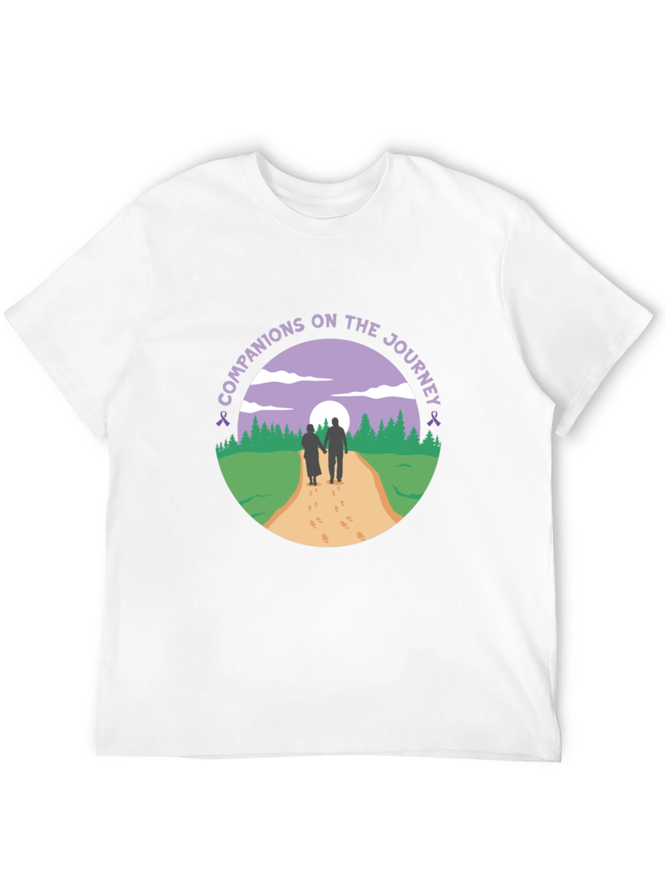 Black Companions on the Journey Graphic T-Shirt view 12