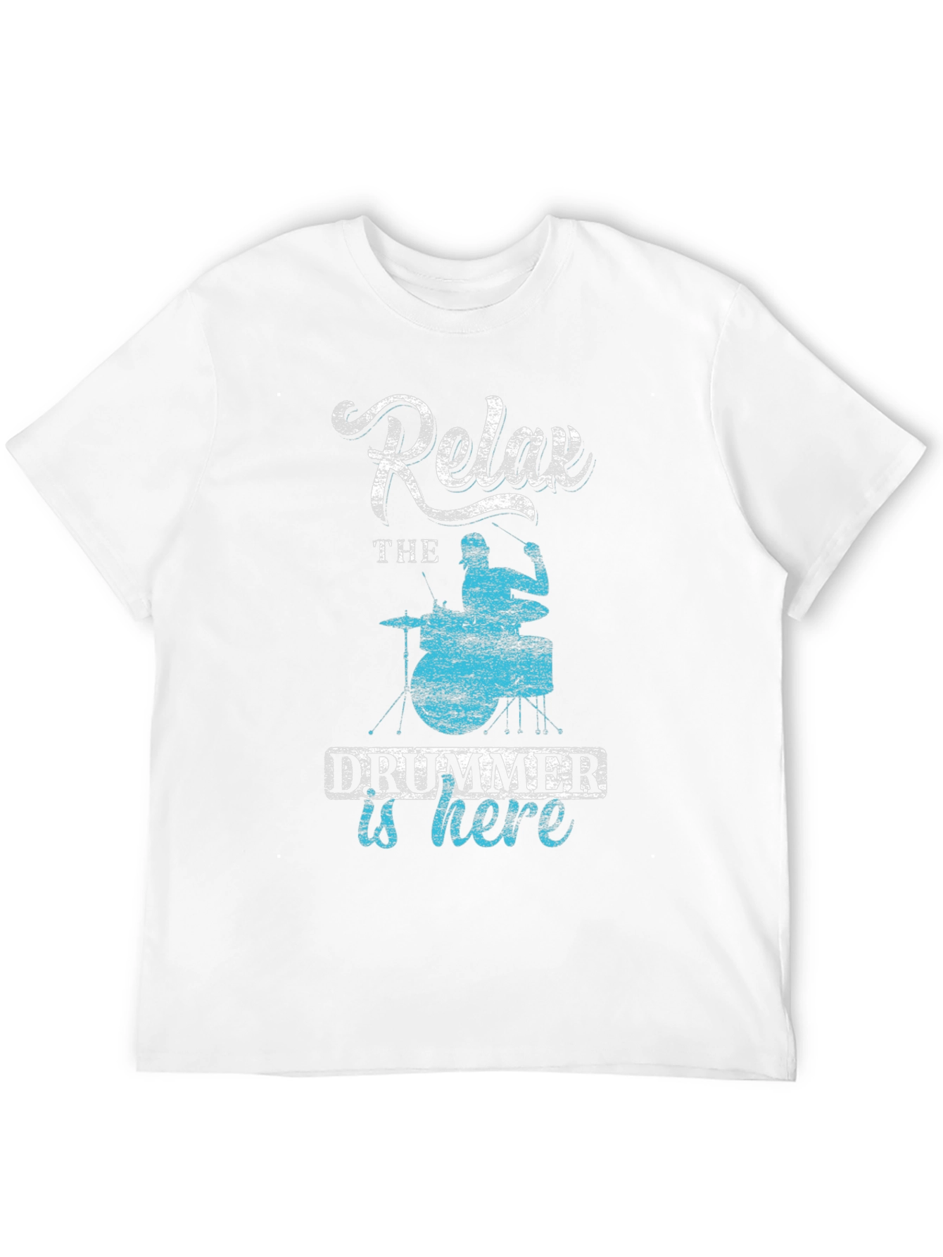 Relax The Drummer Is Here Graphic Tee - 12