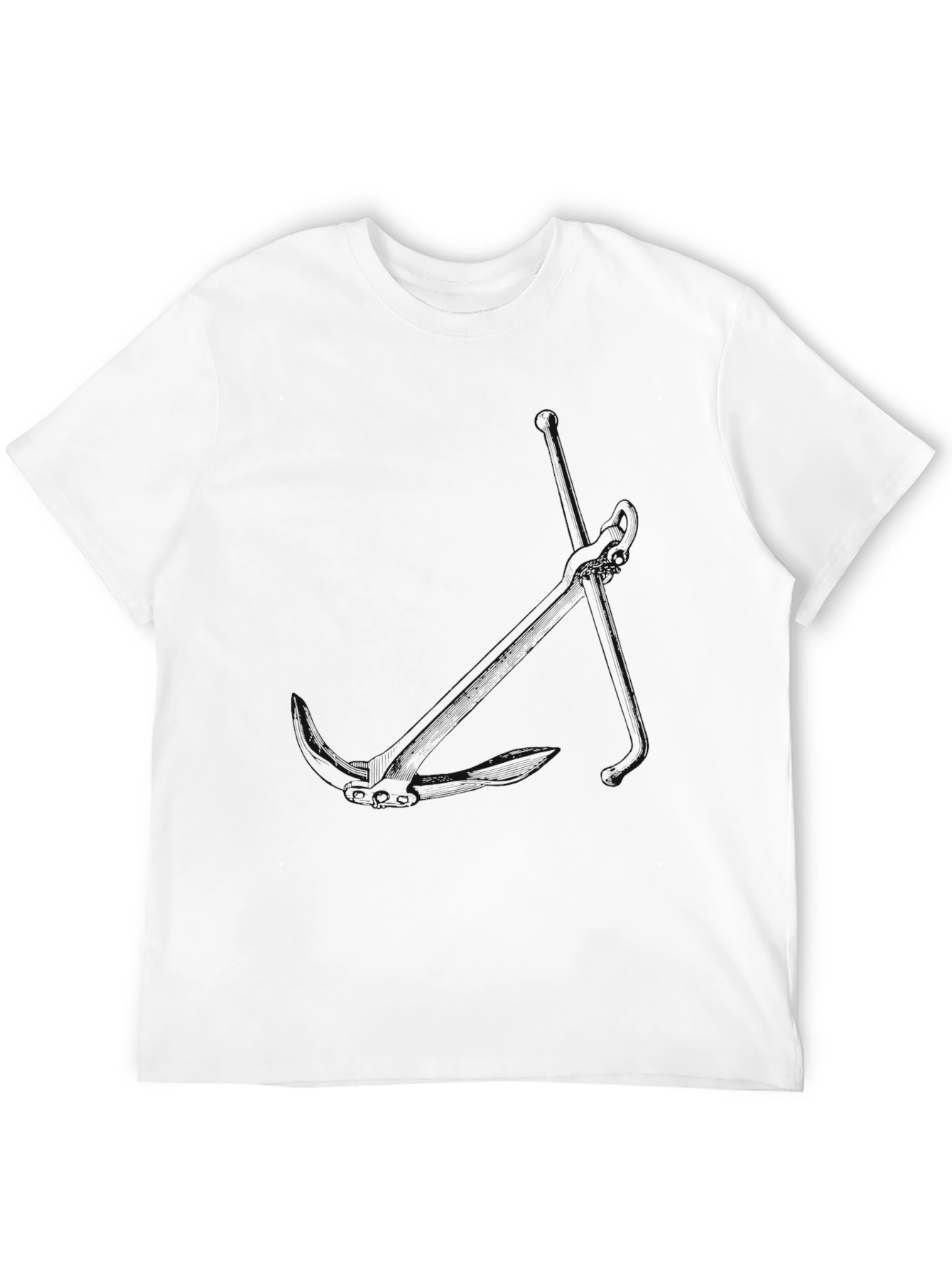 Black Classic Black Cotton Blend Men's T-Shirt view 12