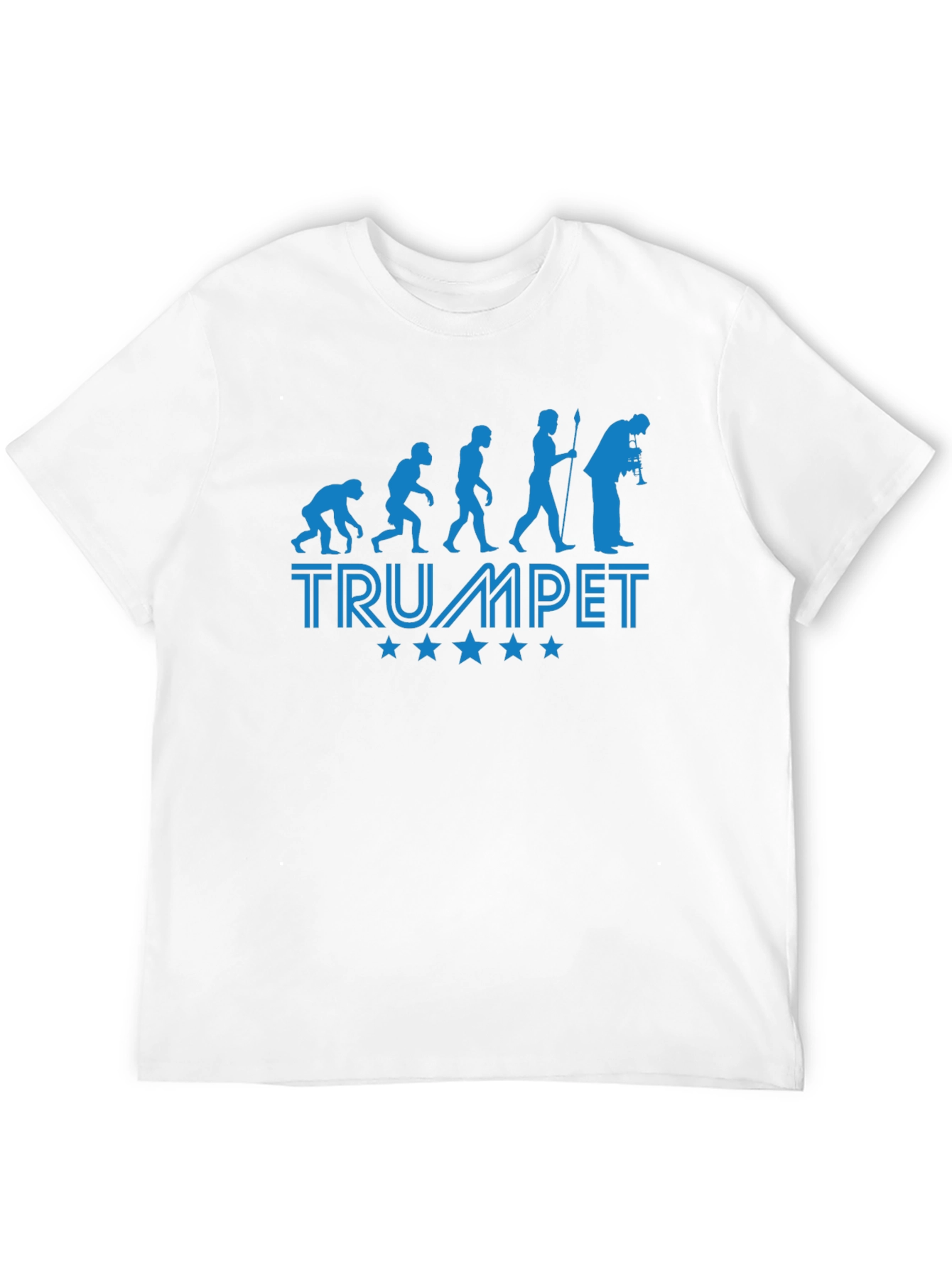 Black Trumpet Evolution T-Shirt - Musician Gift view 12