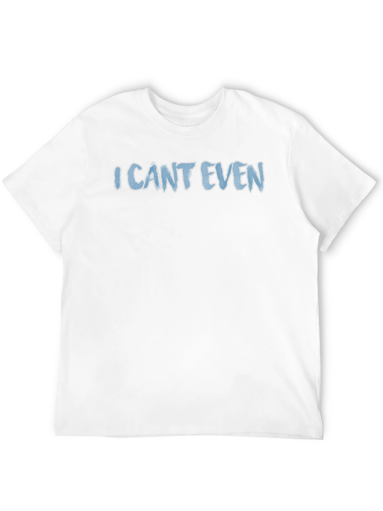 Black I Can't Even Graphic Tee - Soft Black T-Shirt view 12