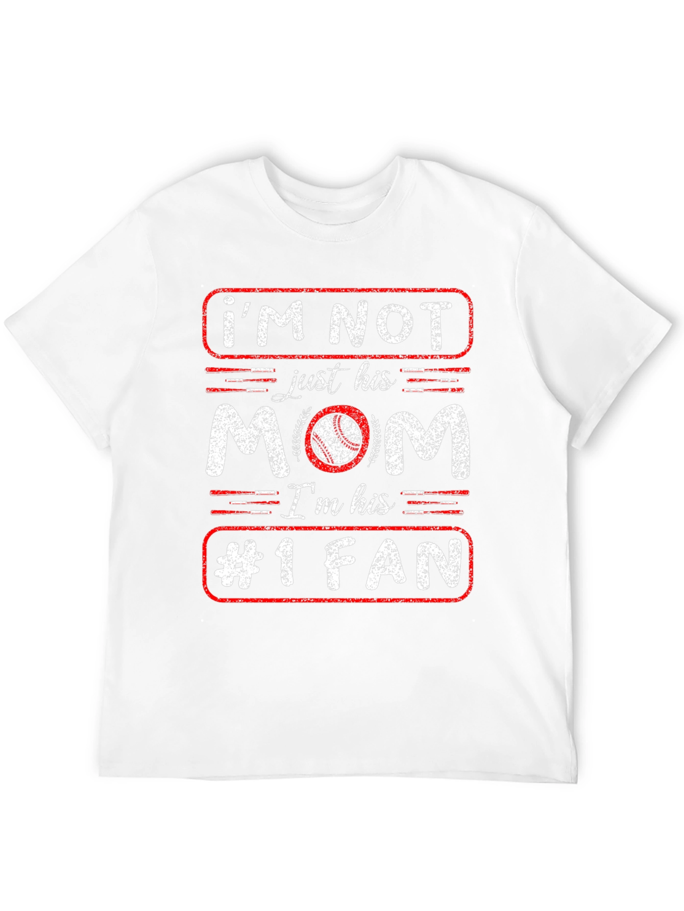 Black Mom's #1 Fan T-Shirt view 12