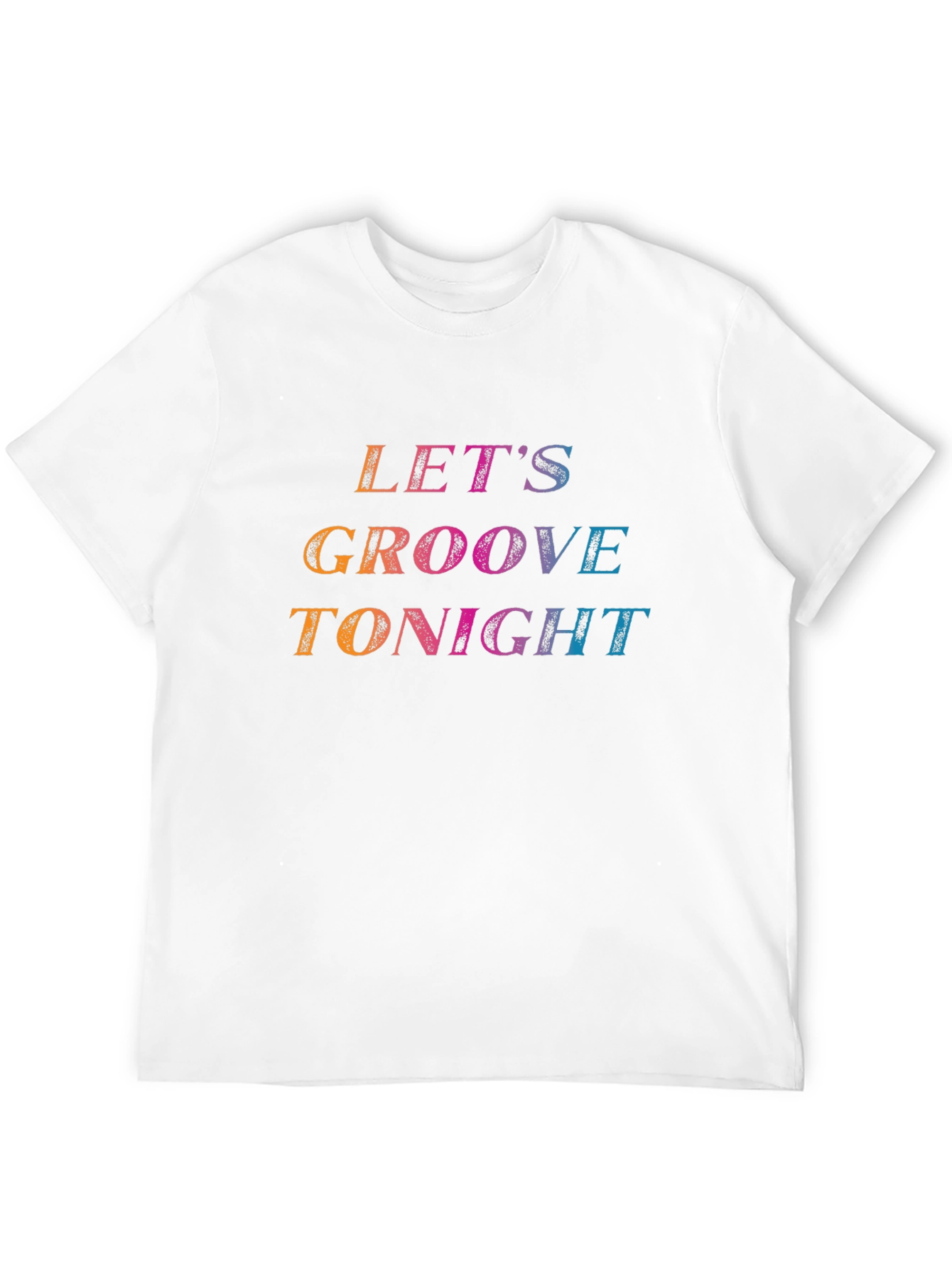 Black Let's Groove Tonight Graphic Tee - Black view 12