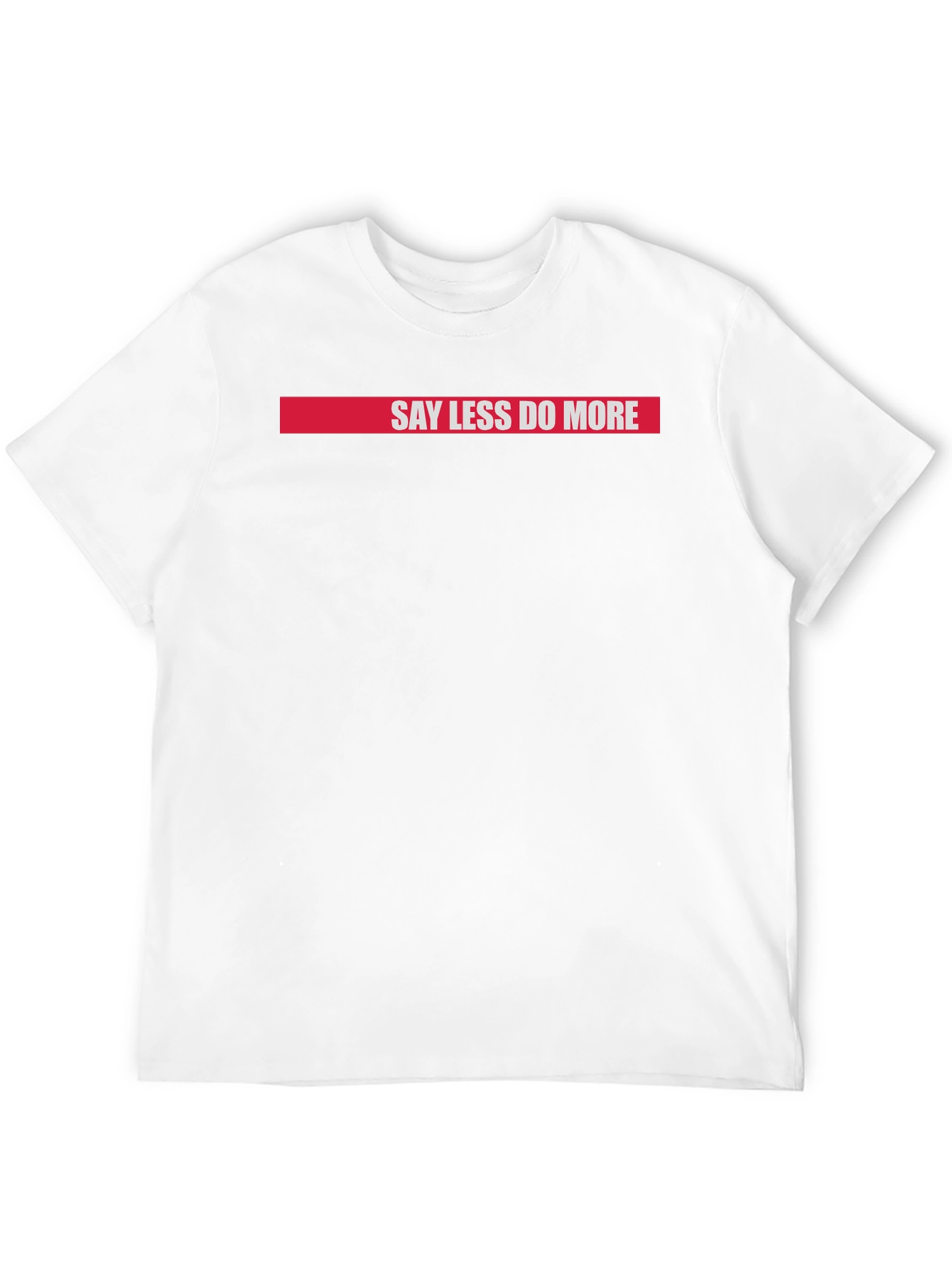 Black Say Less Do More Graphic Tee - Black view 12