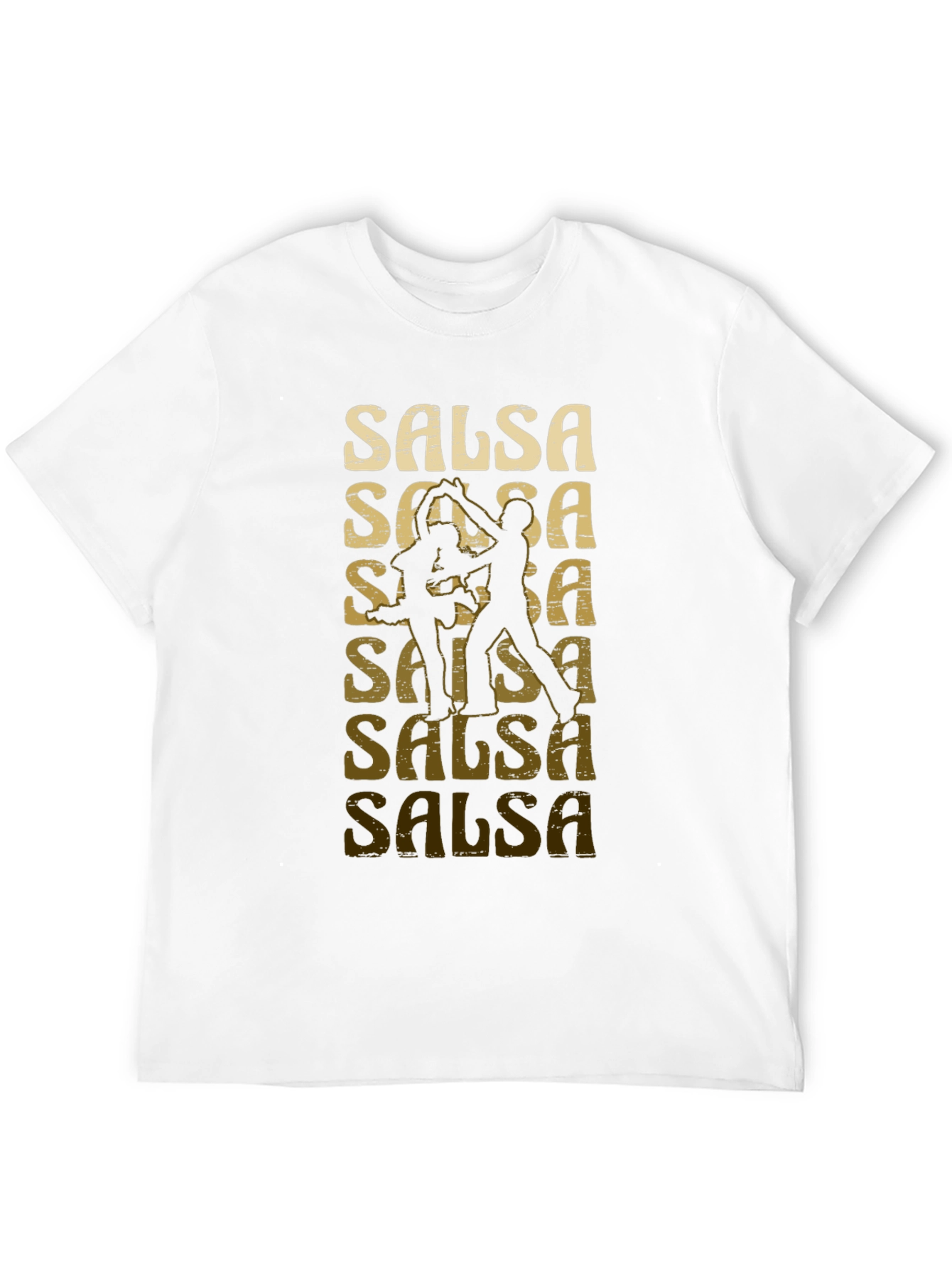 Black Salsa Dance T-Shirt view 12
