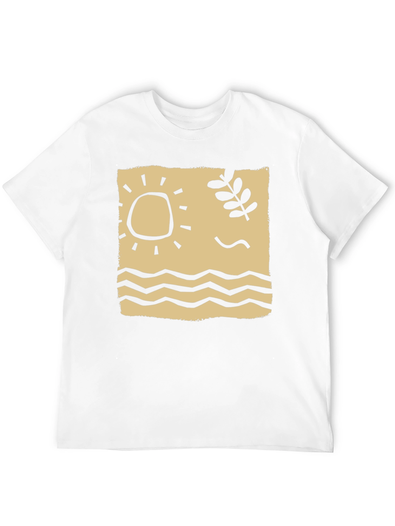 Black Retro Beach Graphic T-Shirt, Black view 12