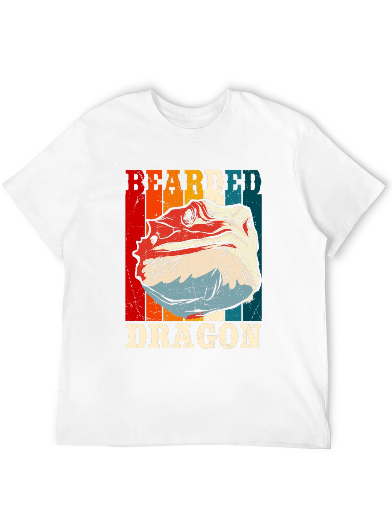 Black Bearded Dragon Graphic T-Shirt - Cool Reptile Tee view 12