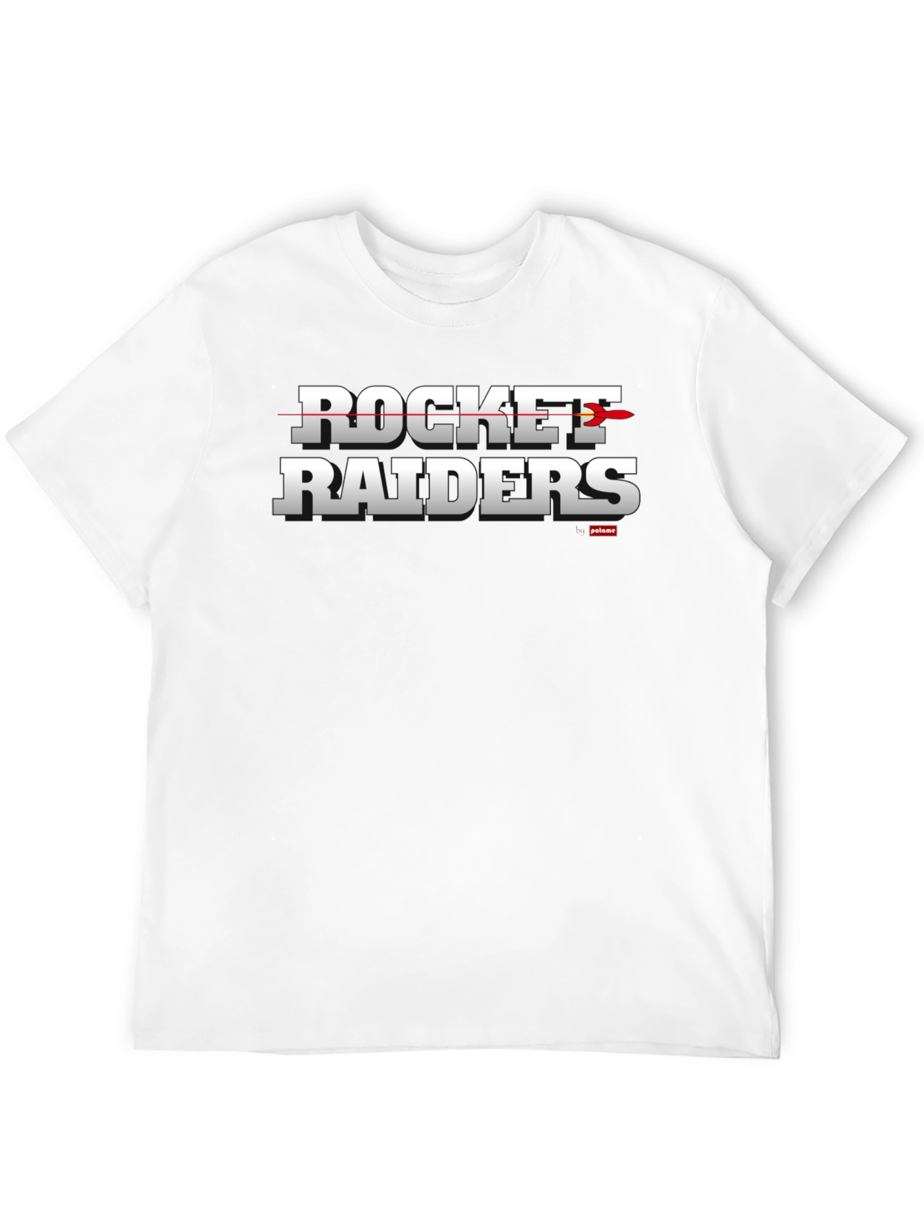 Rocket Raiders Black Cotton Graphic T-Shirt - 12