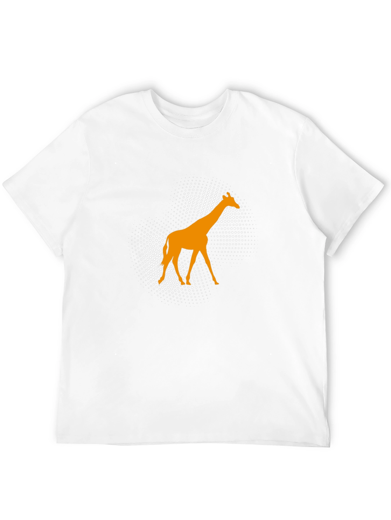 Black Giraffe Graphic Tee - Modern Animal Print view 12