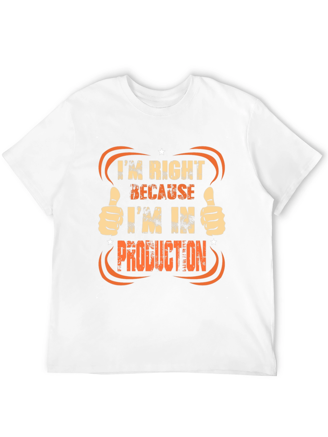 Black Production T-Shirt: Always Right! view 12