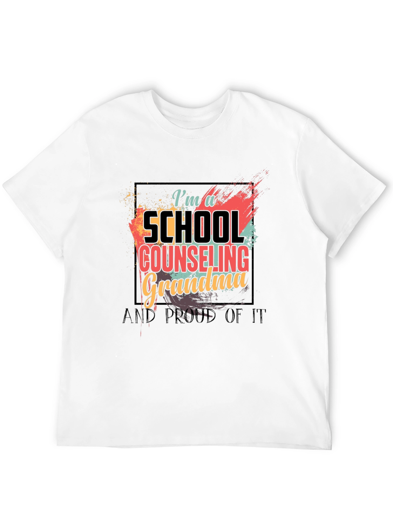 Black School Counseling Grandma Graphic Tee view 12