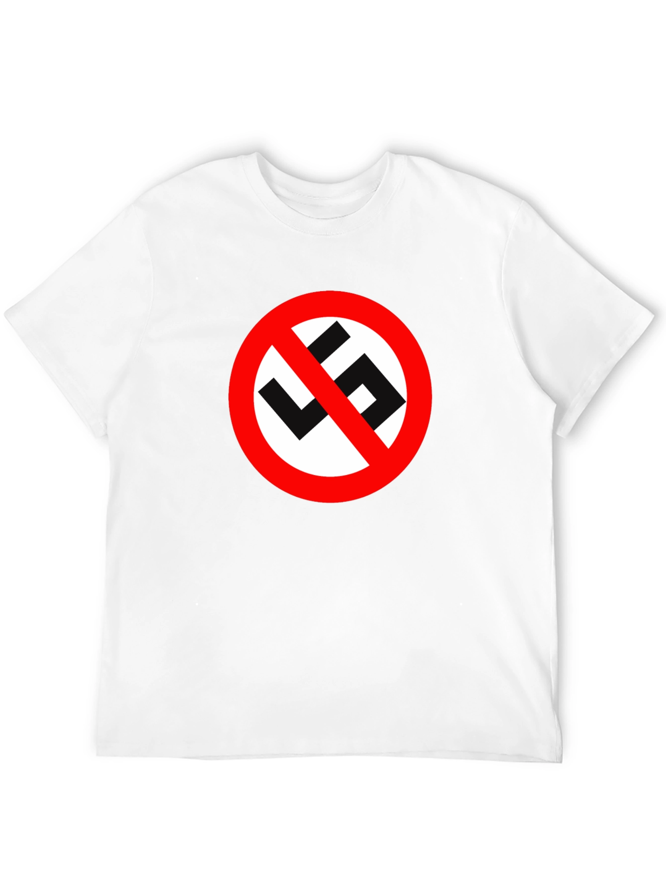 Anti-Hate Symbol Graphic Tee - Black - 12