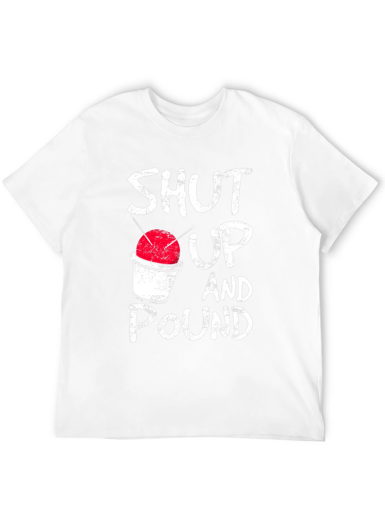 Black Shut Up And Pound Tee view 12