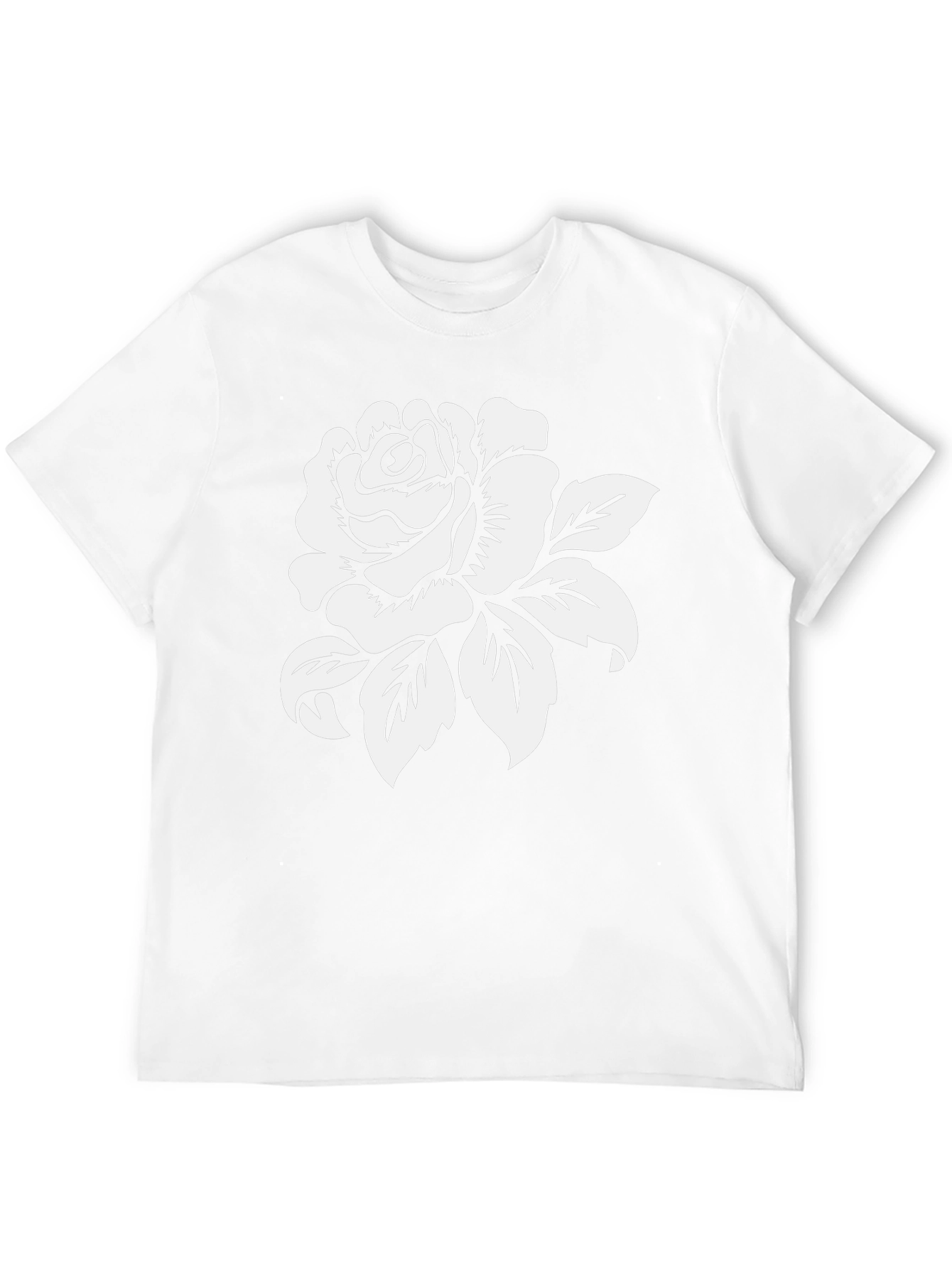 Black Rose Graphic Black T-Shirt view 12
