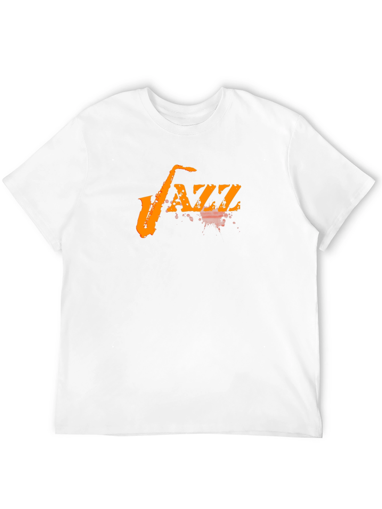 Black Jazz Saxophone Graphic T-Shirt view 12