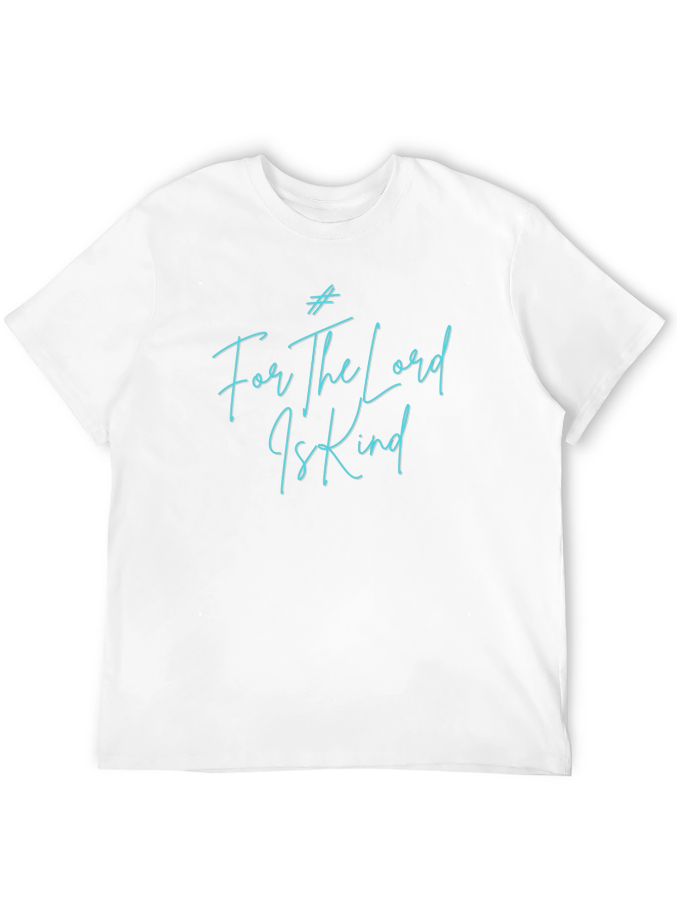 Black For The Lord Is Kind Graphic Tee view 12