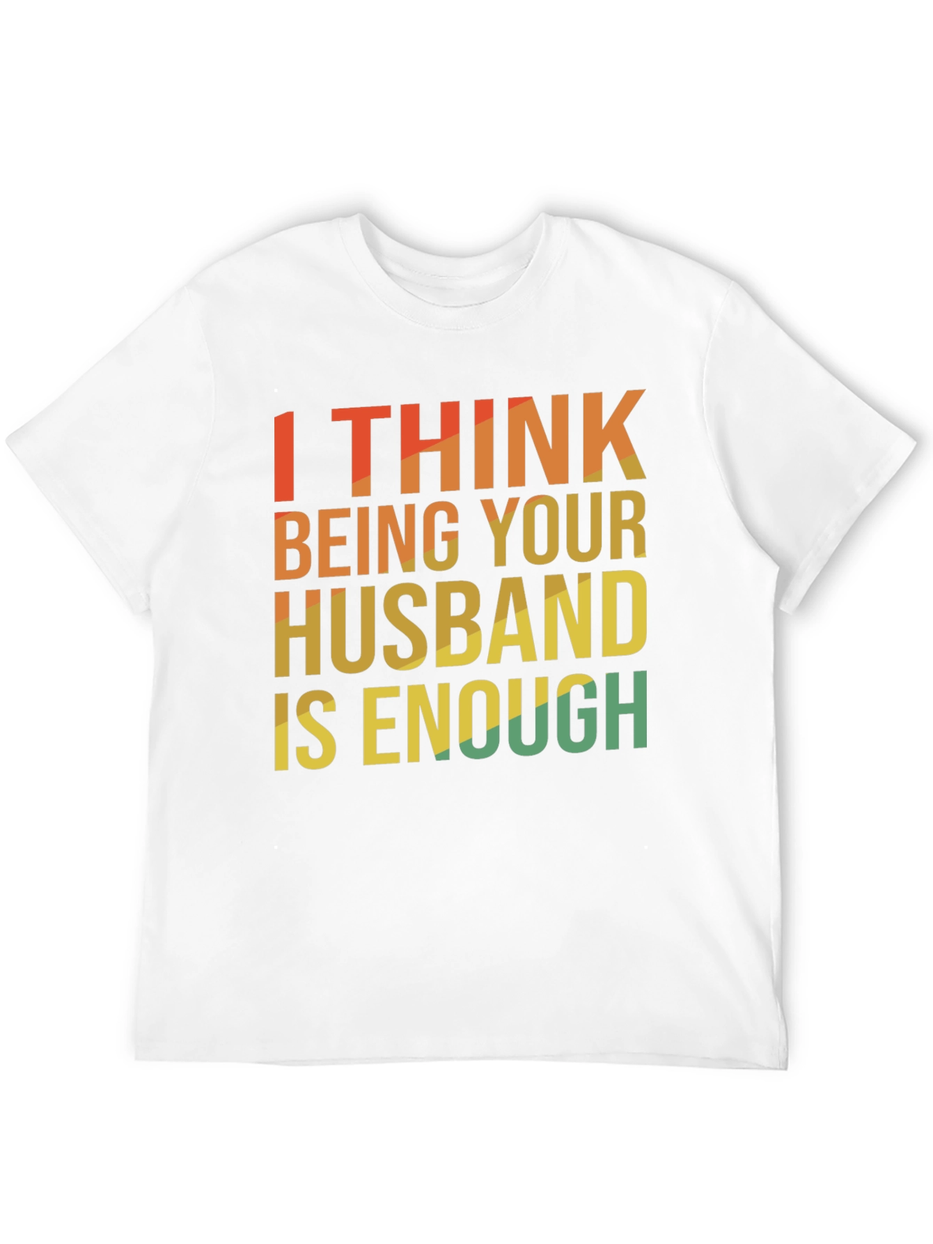 Black Husband Enough Graphic Tee - Retro Style view 12