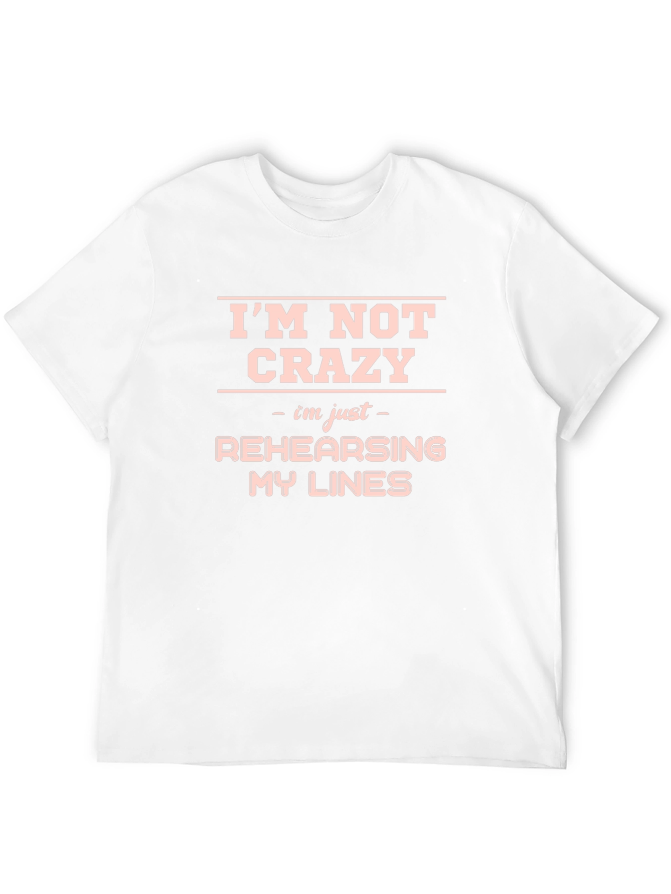 Black Funny "I'm Not Crazy" T-Shirt view 12
