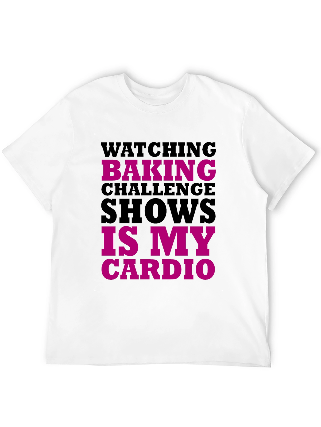 Black Baking Challenge Cardio Graphic Tee view 12